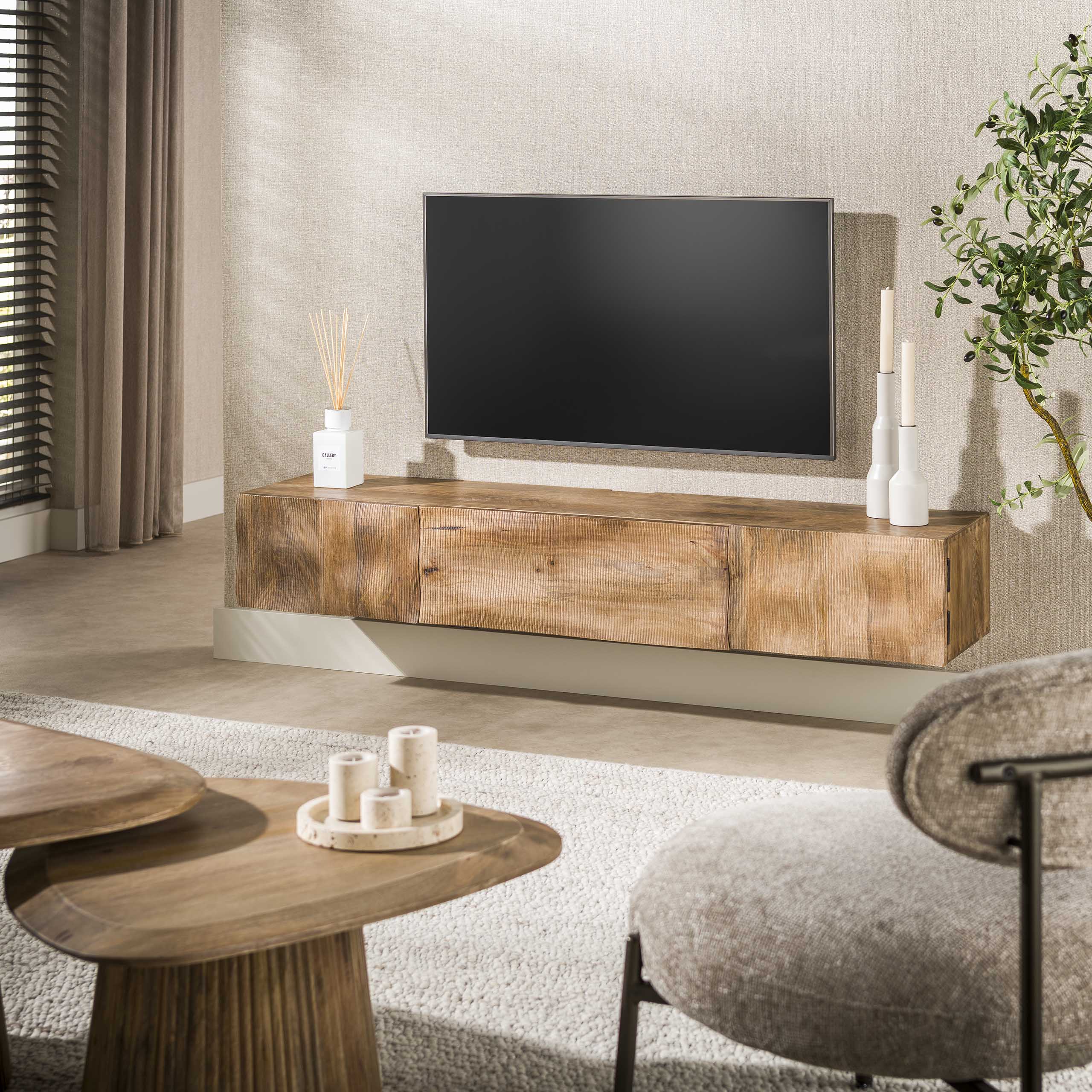 TV unit Ocean / Solid mango sand - Zijlstra