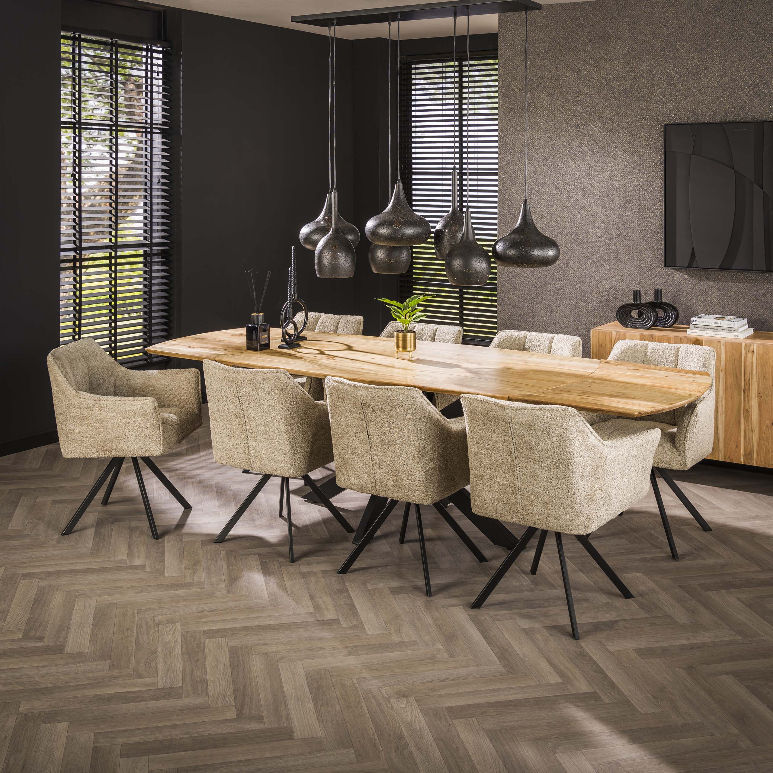 Eettafel Extend 175/275cm / Massief acacia - Zijlstra