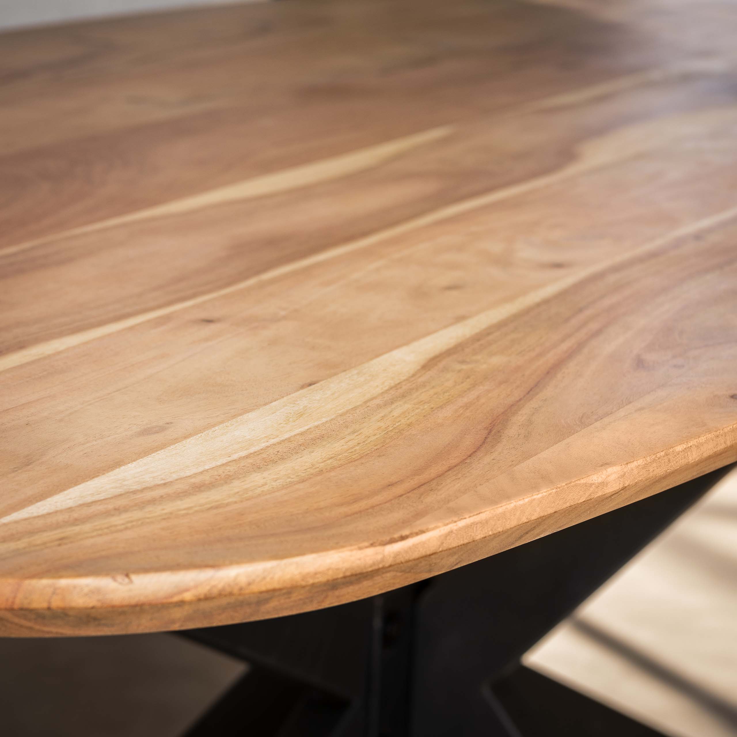 Eettafel Arhus Solid deens ovaal 150cm / Massief acacia - Zijlstra