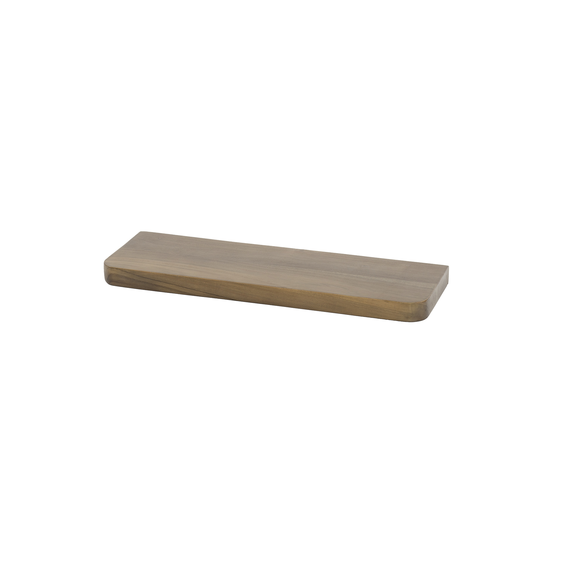 Estante de pared Carve 60 cm / Acacia maciza marrón - Zijlstra