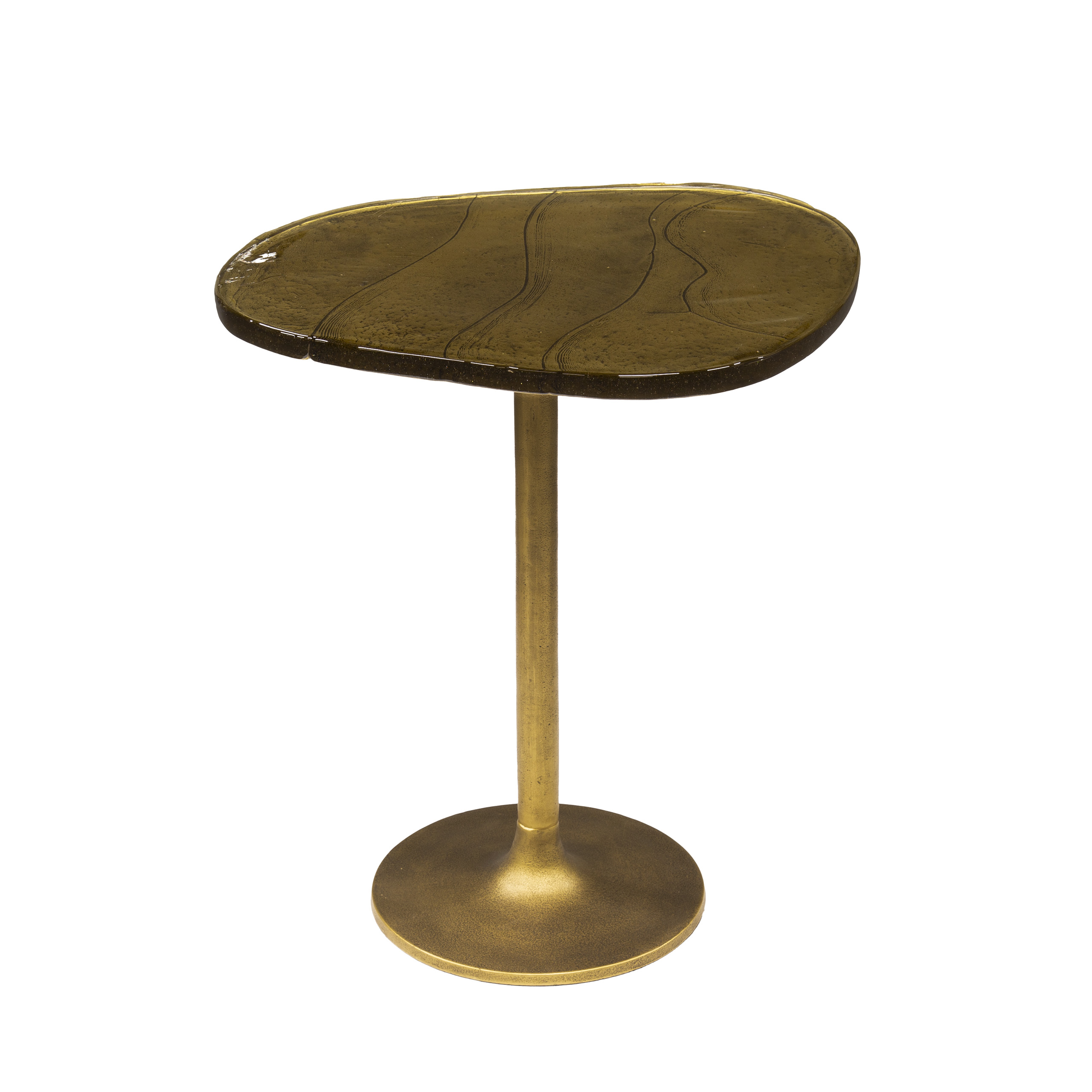 Bijzettafel Eclipse middel / Antiek goud - Zijlstra