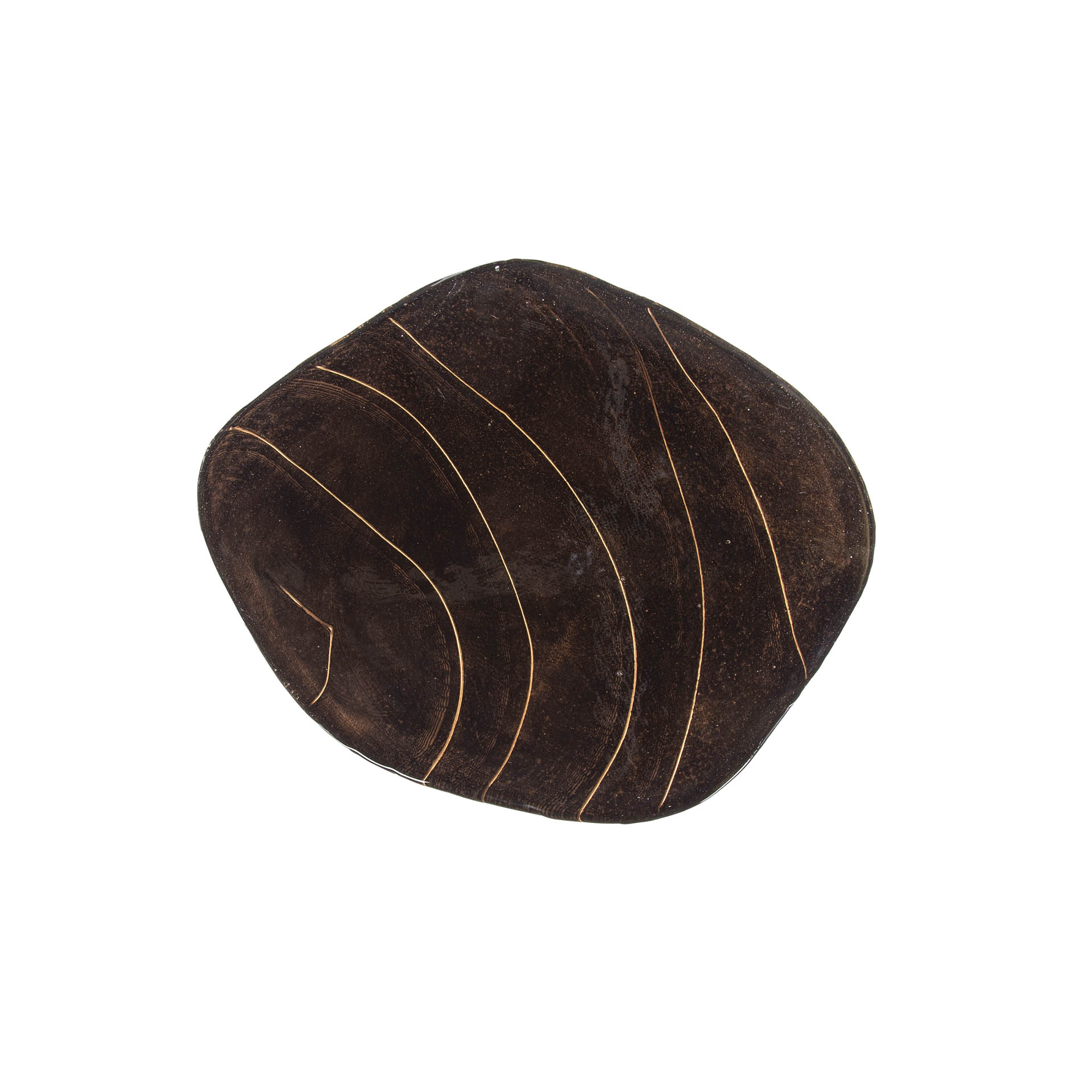 Beistelltisch Eclipse laag in Antikkupfer (Antiek koper) - Emmo Design