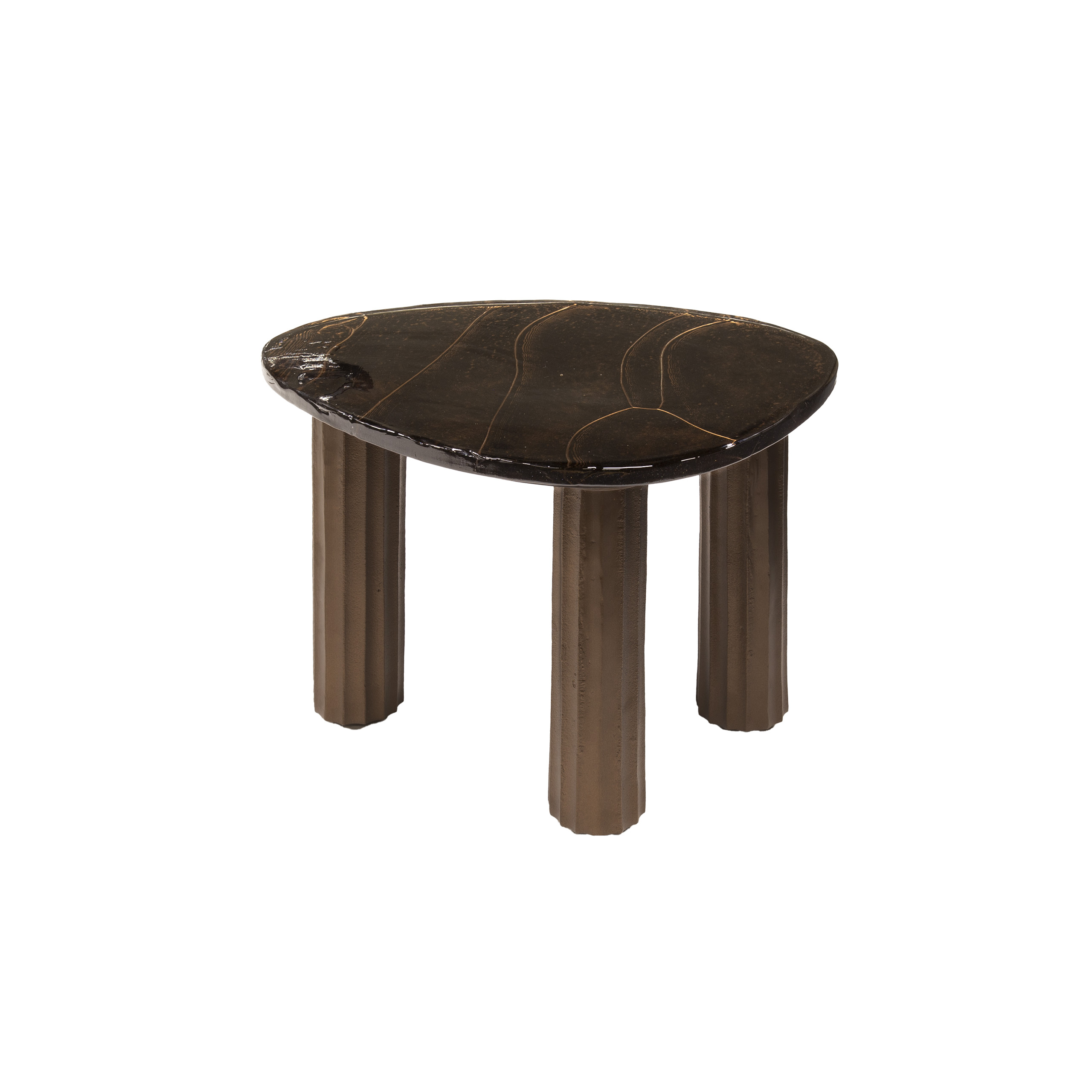 Salontafel Eclipse S / Antiek koper - Zijlstra
