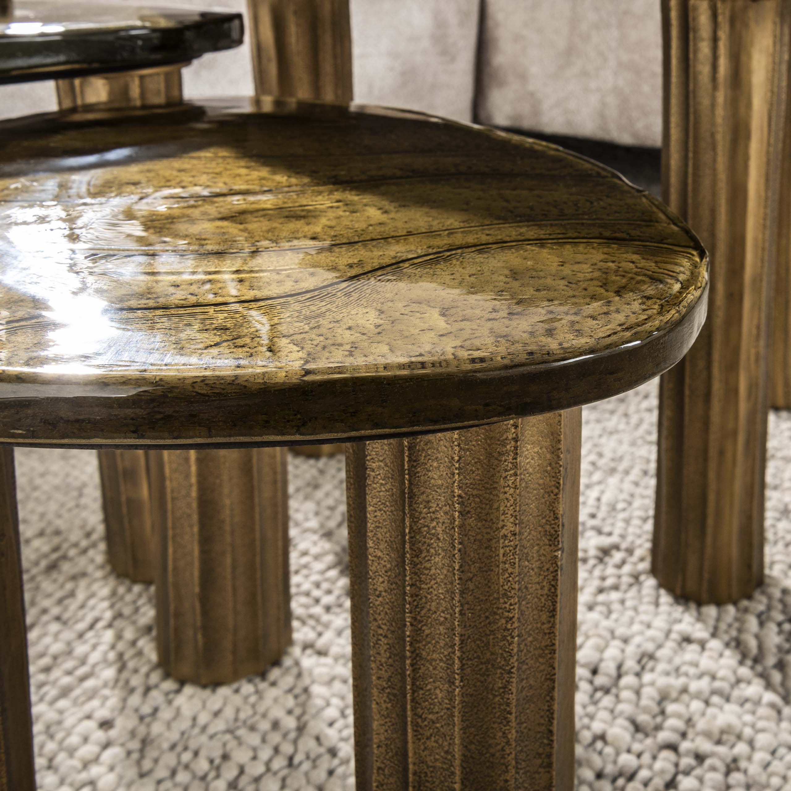 Salontafel Eclipse S / Antiek goud - Zijlstra