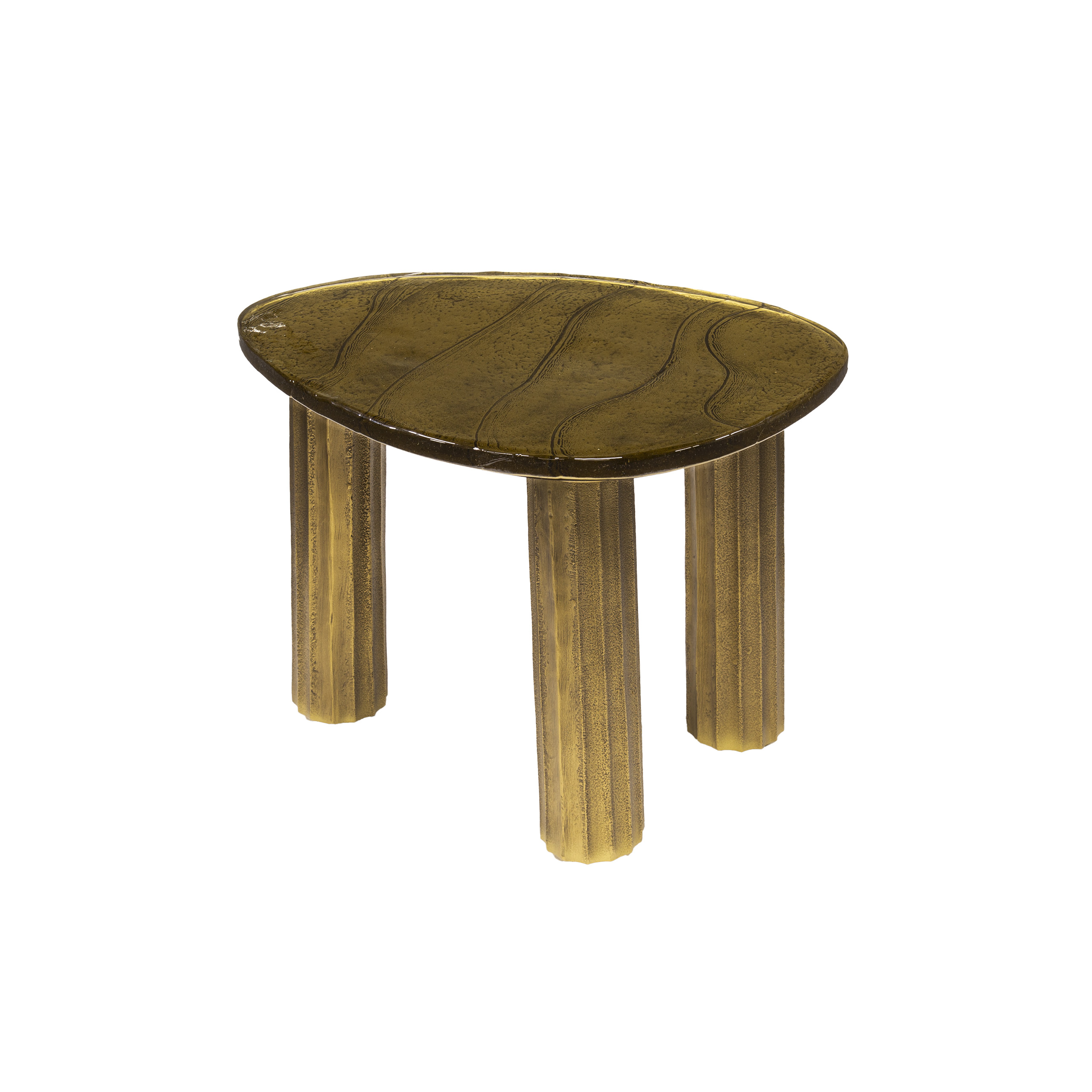 Couchtisch Eclipse S in Antikgold (Antiek Gold) - Emmo Design