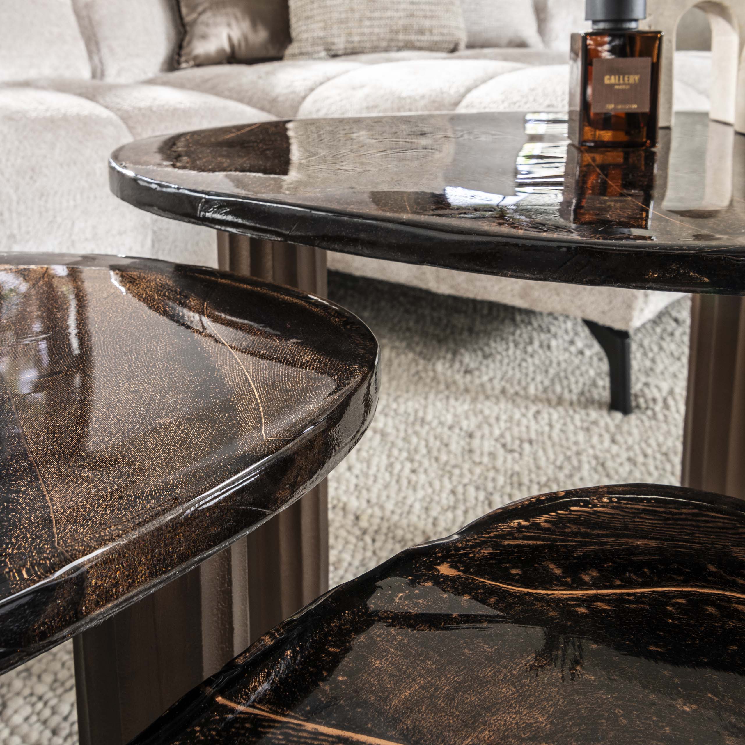 Couchtisch Eclipse M in Antikkupfer (Antiek koper) - Emmo Design