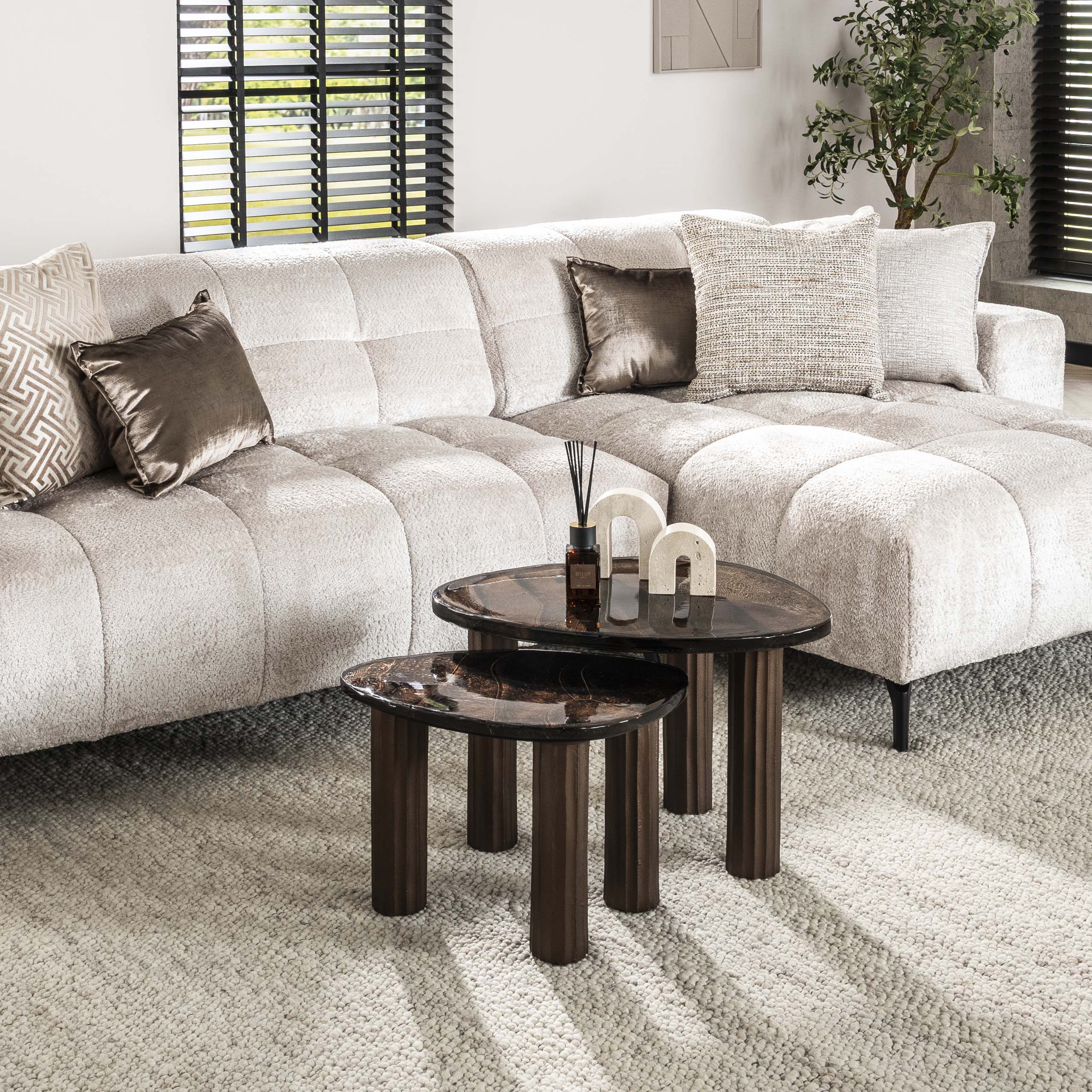 Couchtisch Eclipse M in Antikkupfer (Antiek koper) - Emmo Design