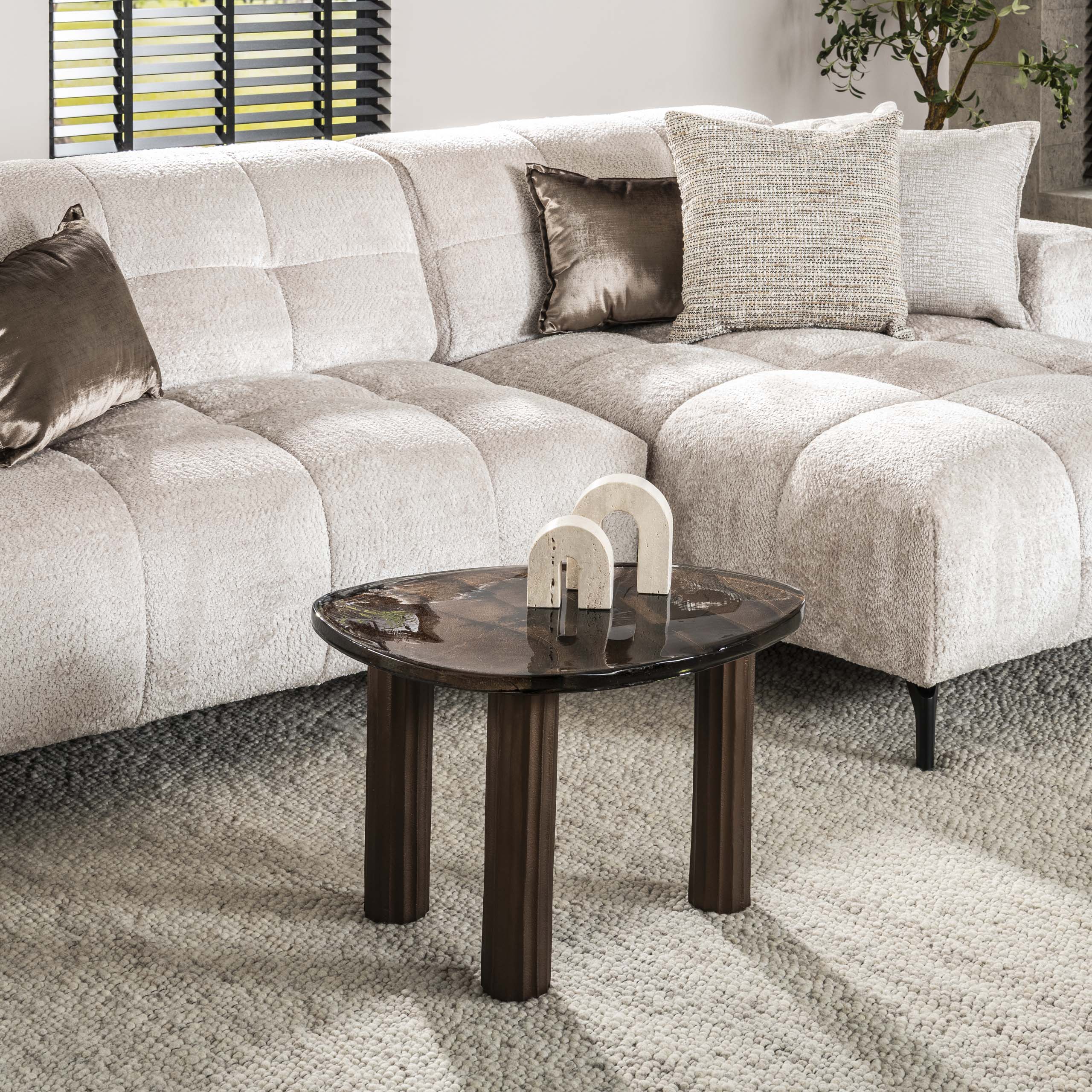 Couchtisch Eclipse M in Antikkupfer (Antiek koper) - Emmo Design