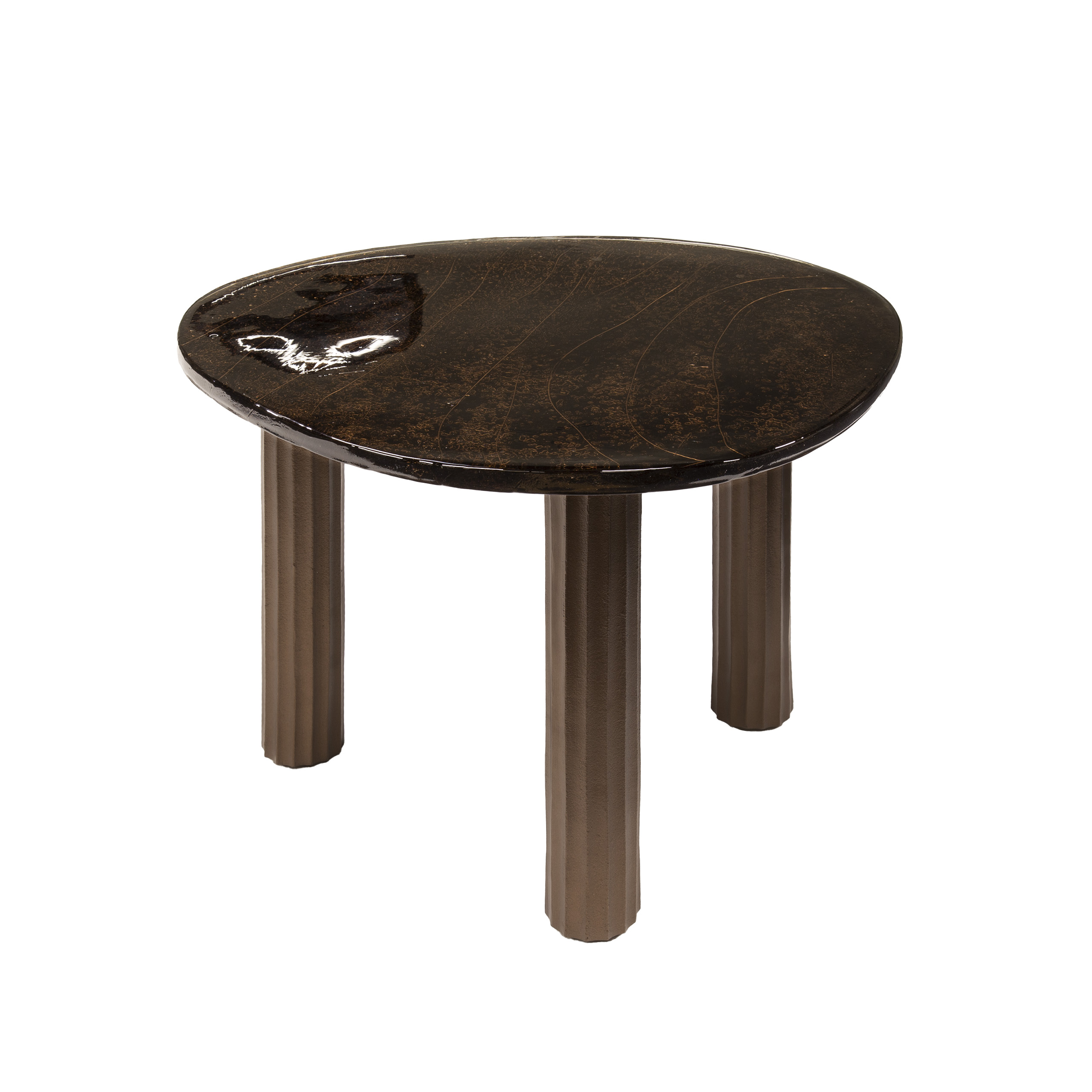 Salontafel Eclipse L / Antiek koper - Zijlstra