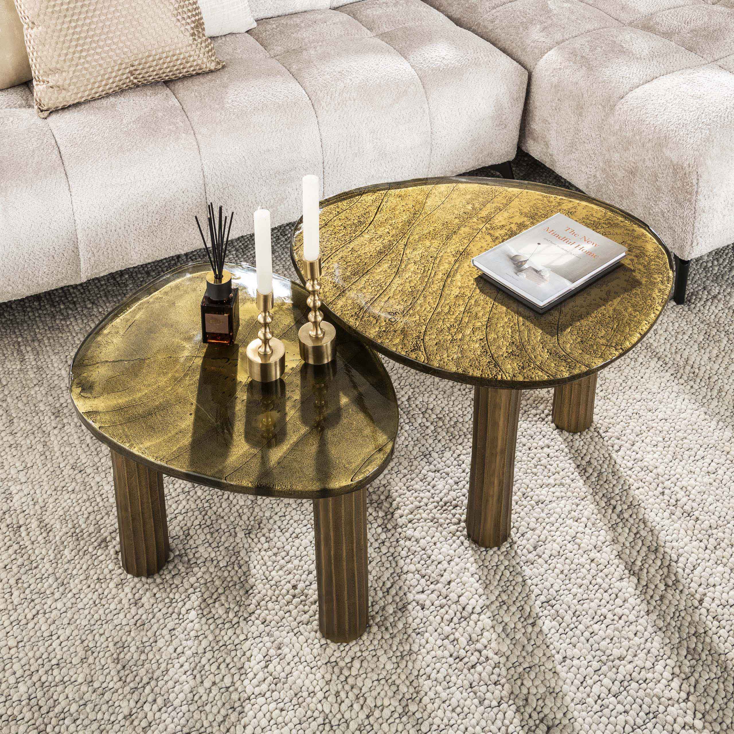 Salontafel Eclipse L / Antiek goud - Zijlstra