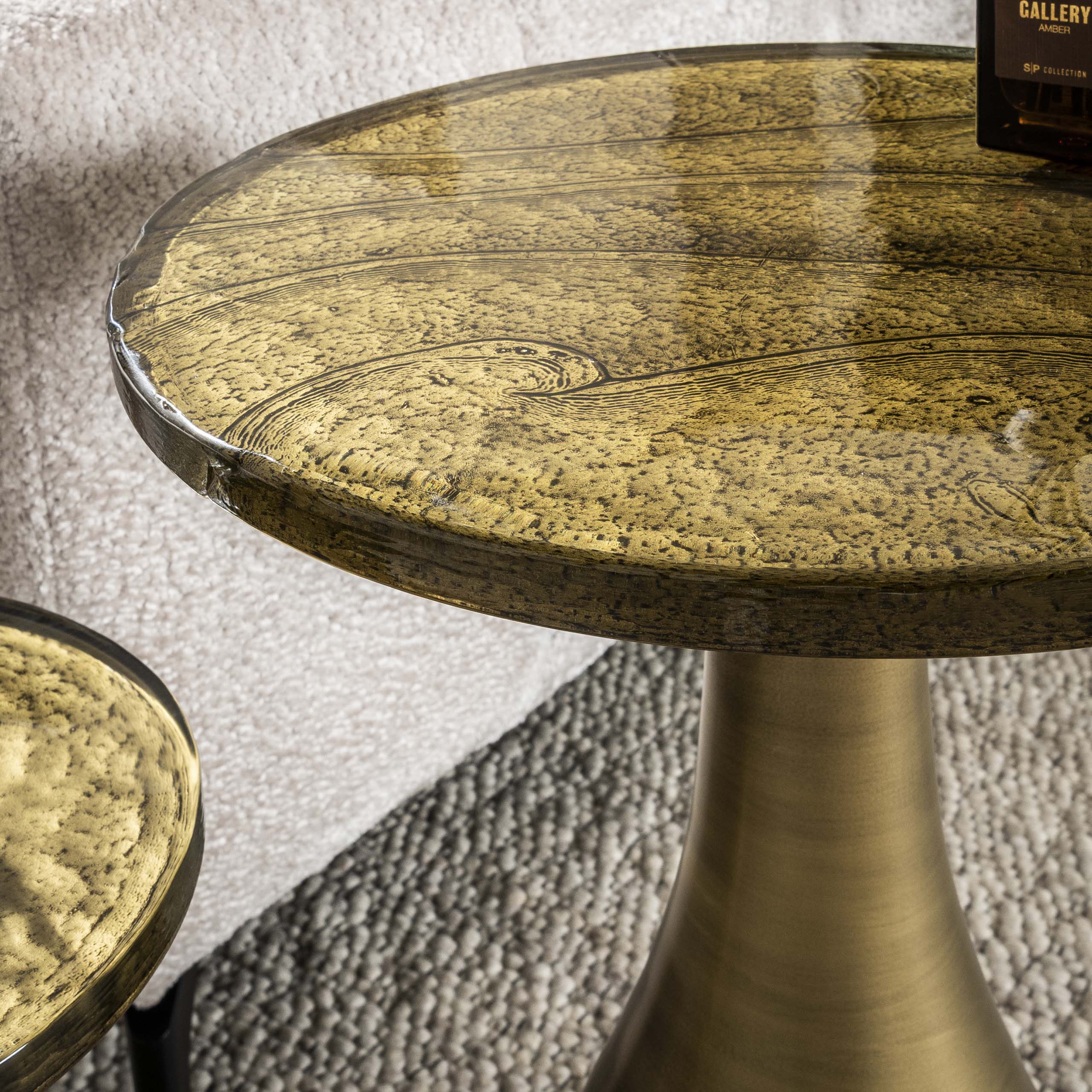 Beistelltisch Eclipse Drop M / Antik Gold - Zijlstra
