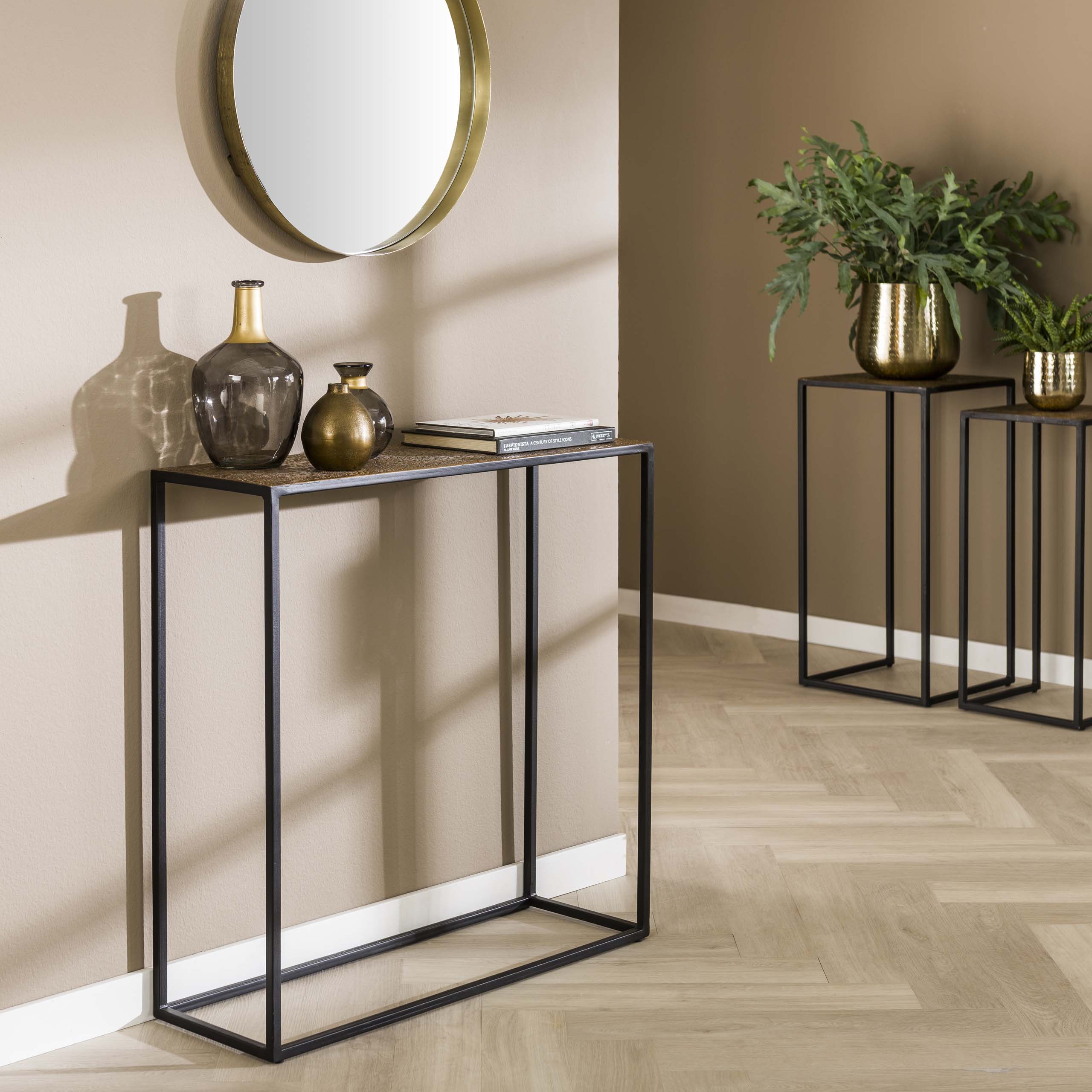 Hall Table Metallic / Antique brass - Zijlstra