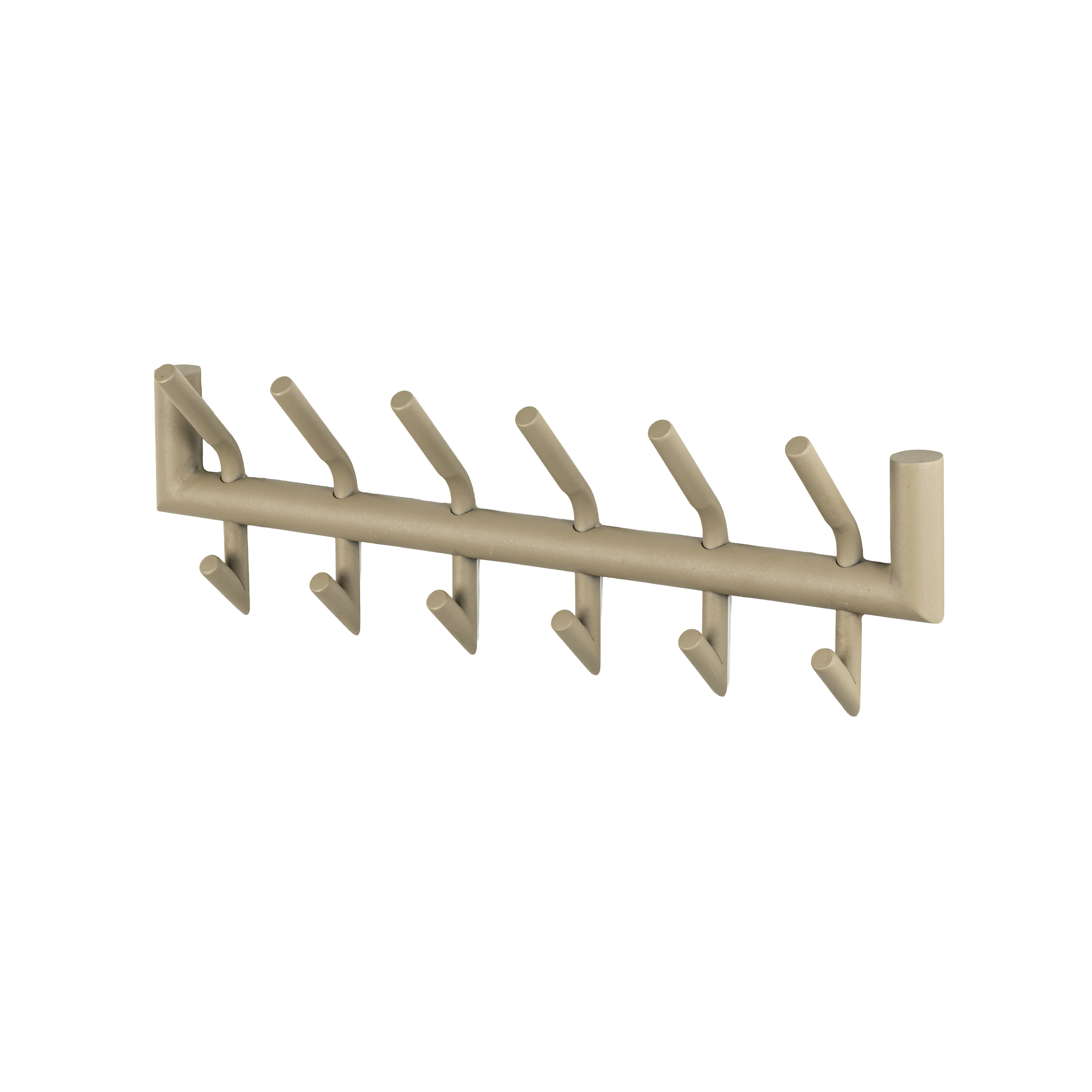 Perchero Tubo 2x6 ganchos / Beige - Zijlstra