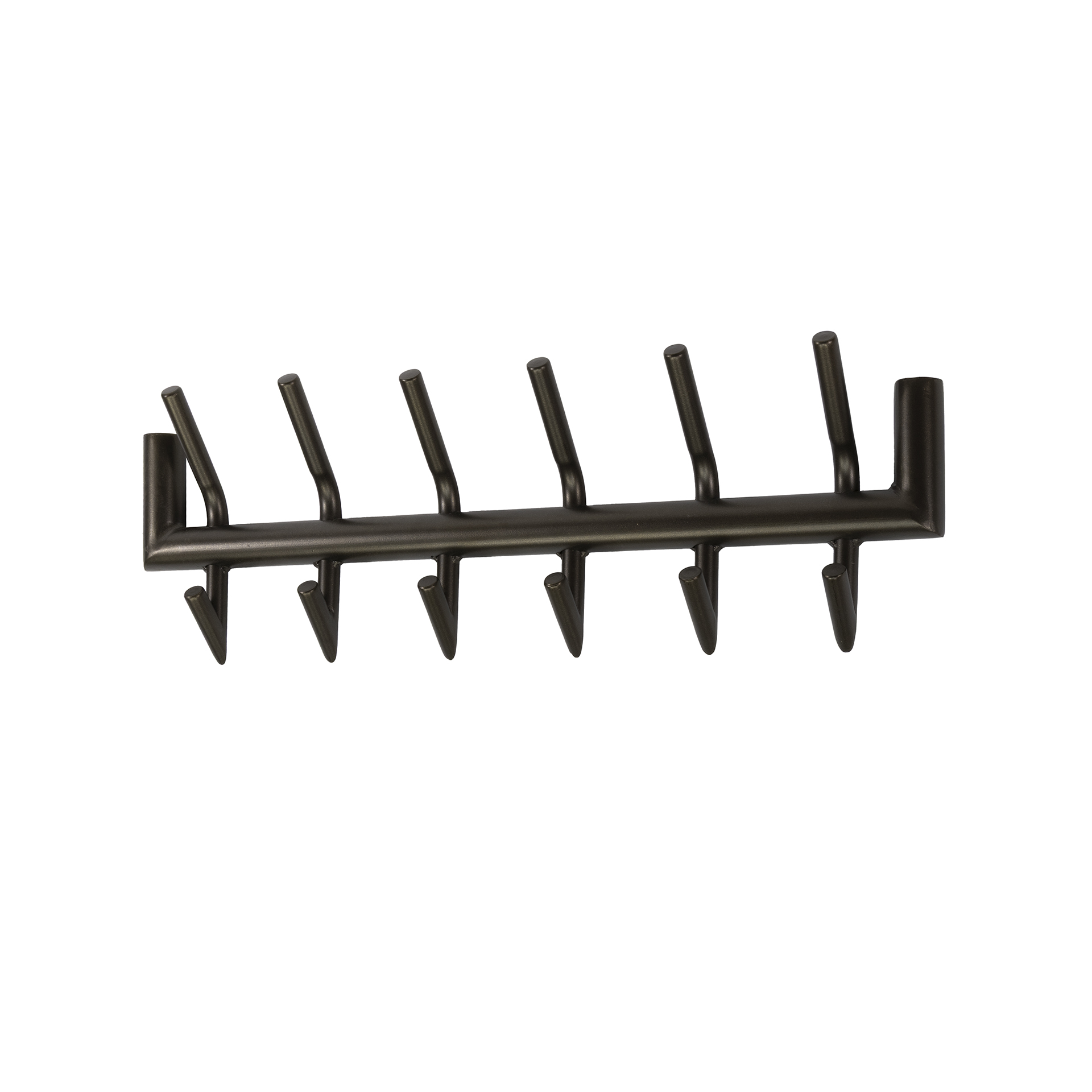 Garderobe Tubo 2x6 haken in Drift Brown - Emmo Design