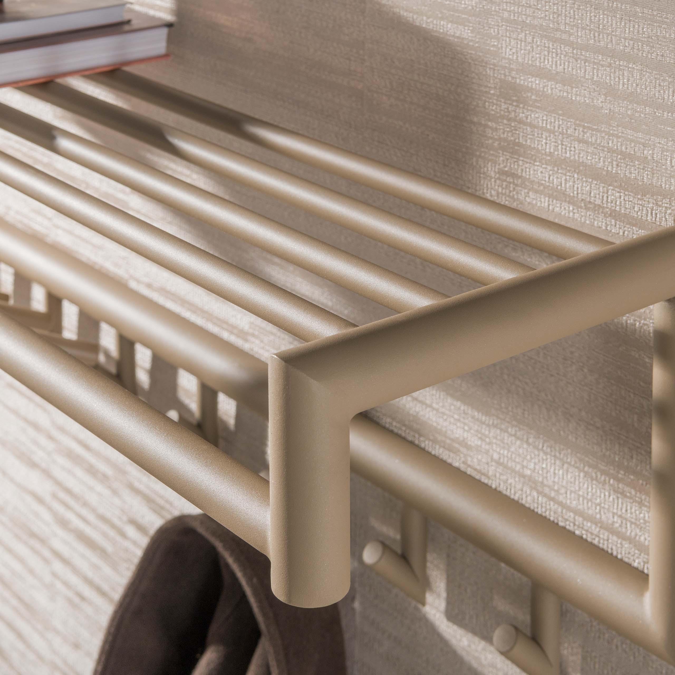 Kapstok Tubo 7 haken / Beige - Zijlstra