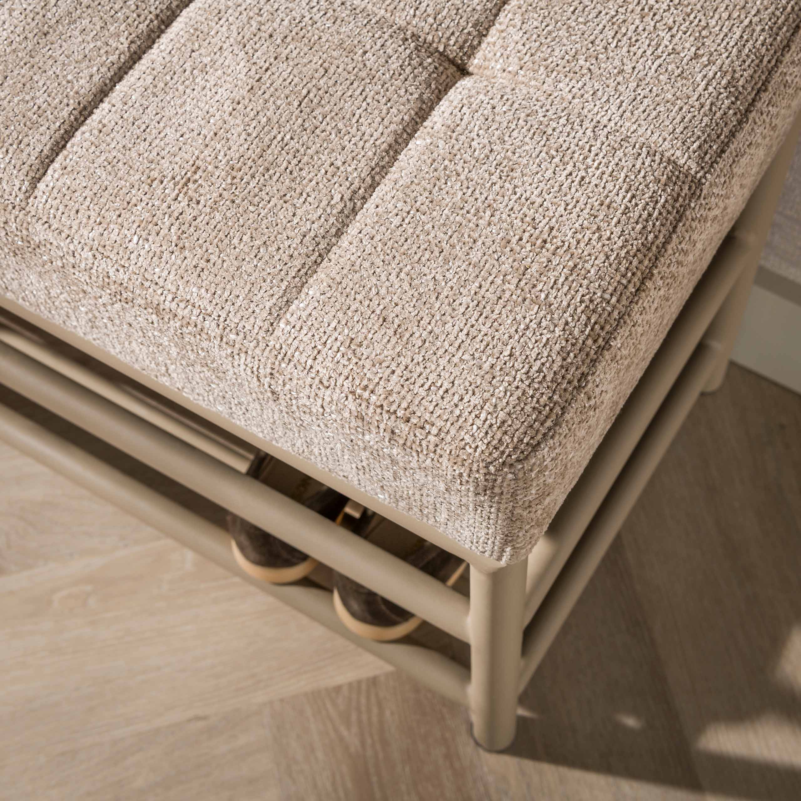 Wardrobe bench Luno 100cm / Beige - Zijlstra