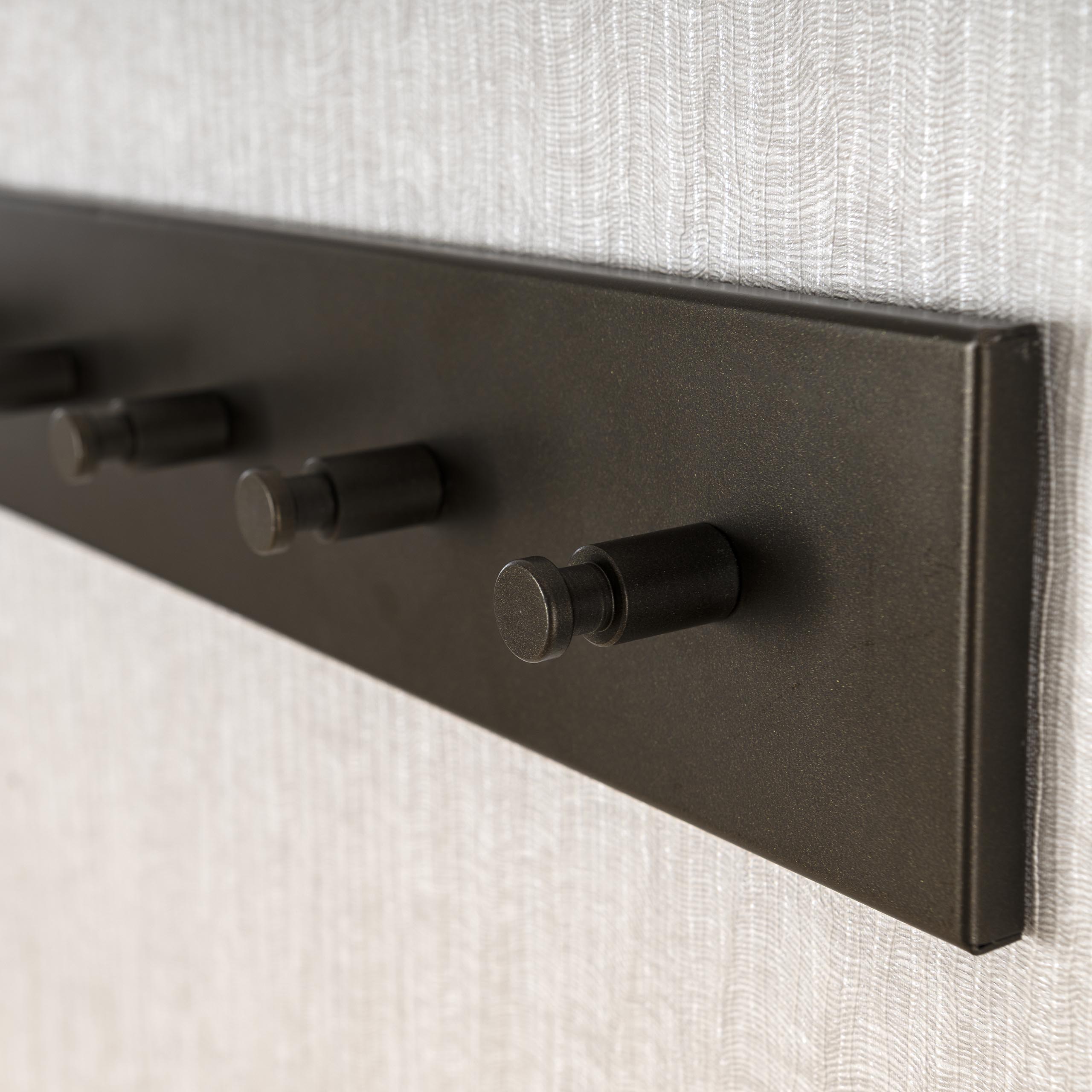 Kapstok Terra 6 haken / Drift brown - Zijlstra