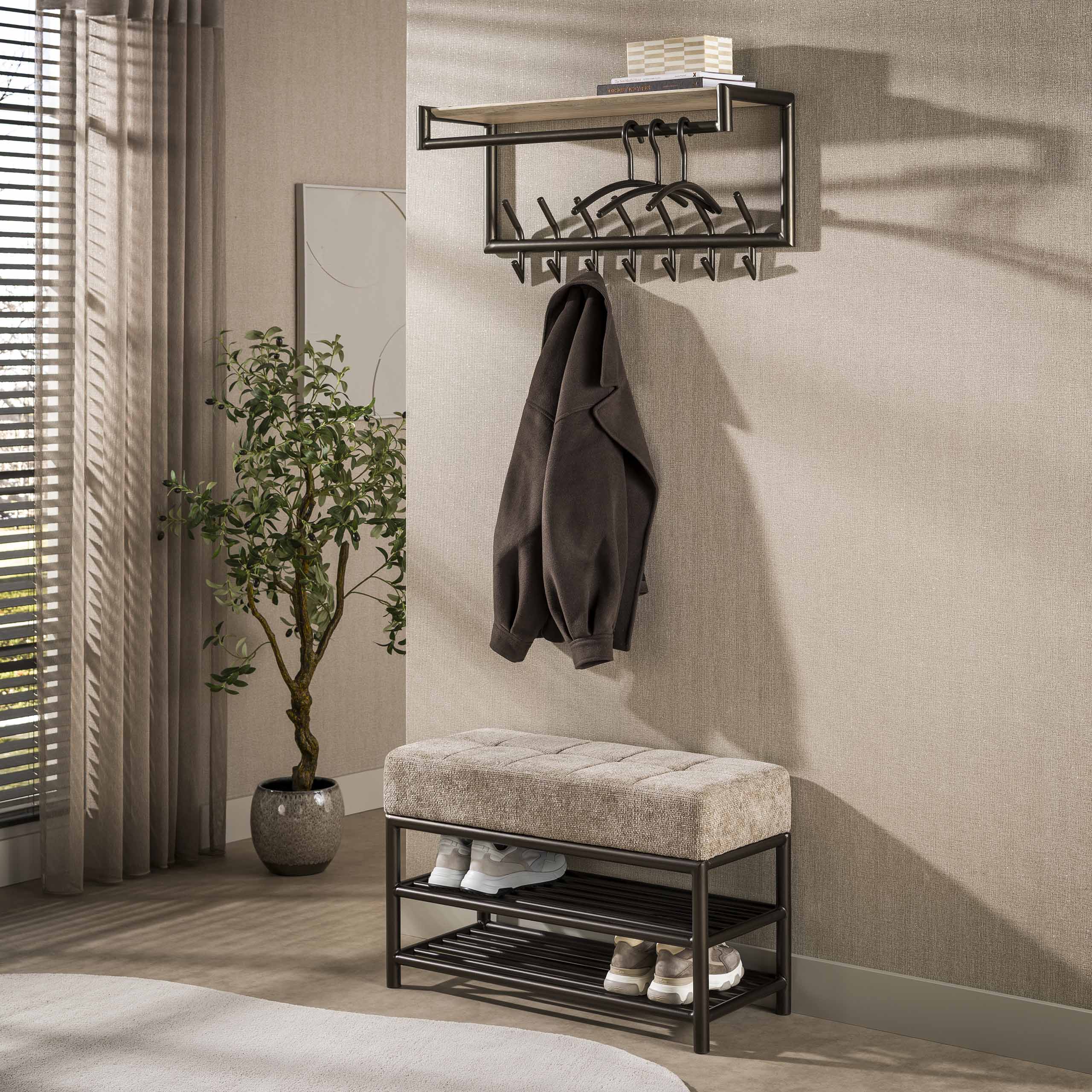 Schönenbank Terra 85cm / Drift brown - Zijlstra