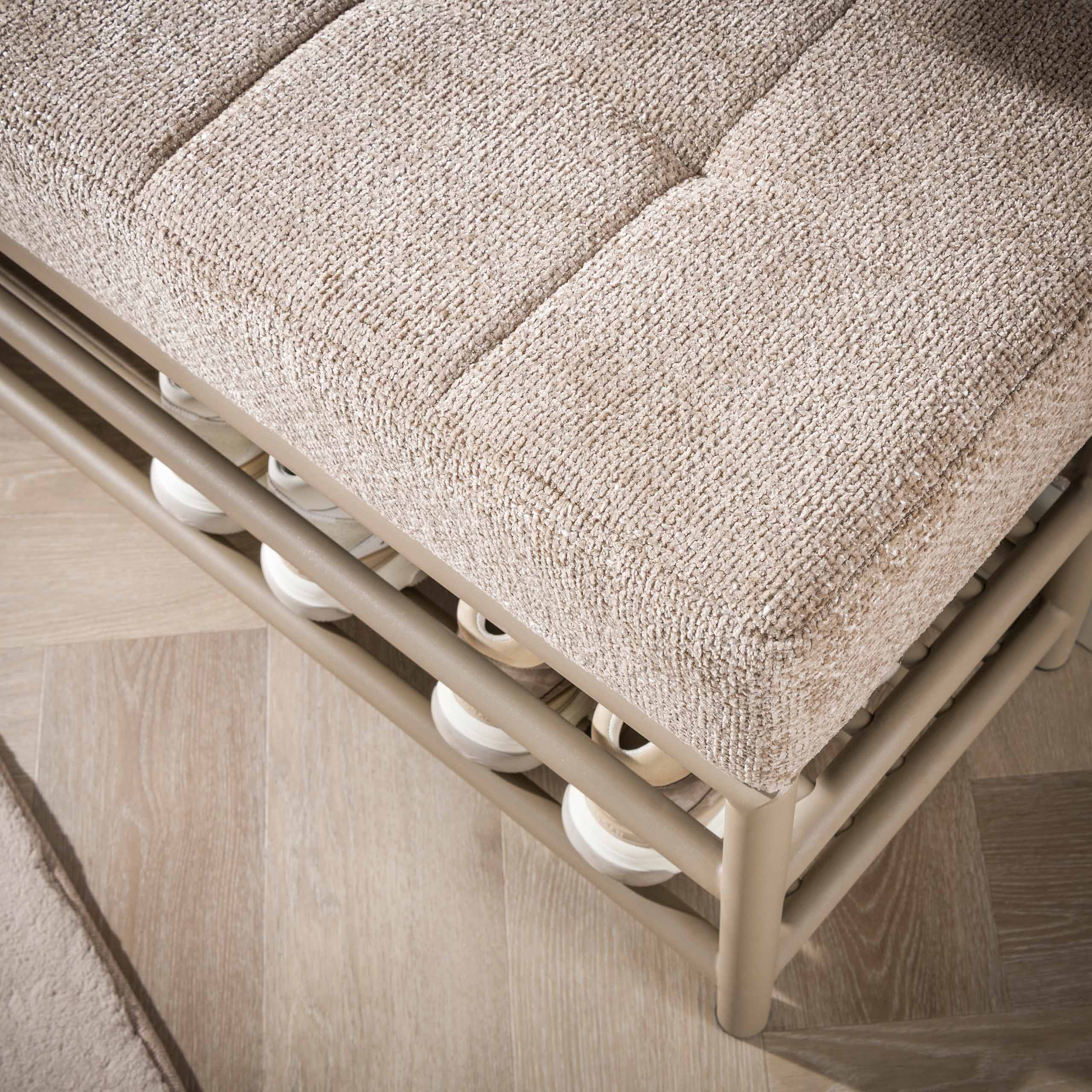 Shoe Bench Terra 125cm / Beige - Zijlstra