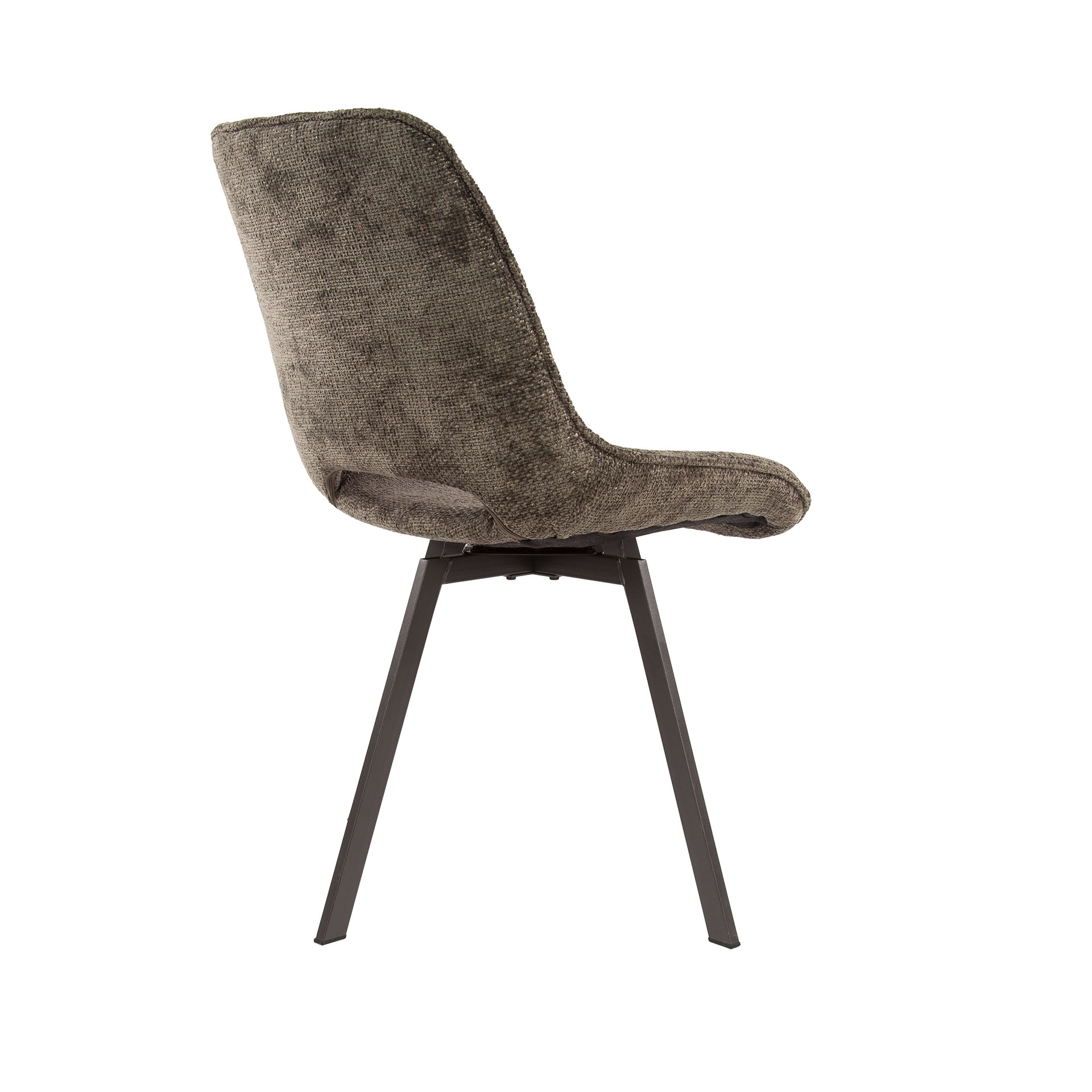 Stuhl Swivel draaibaar in Hoven Taupe (4er-Set) - Emmo Design