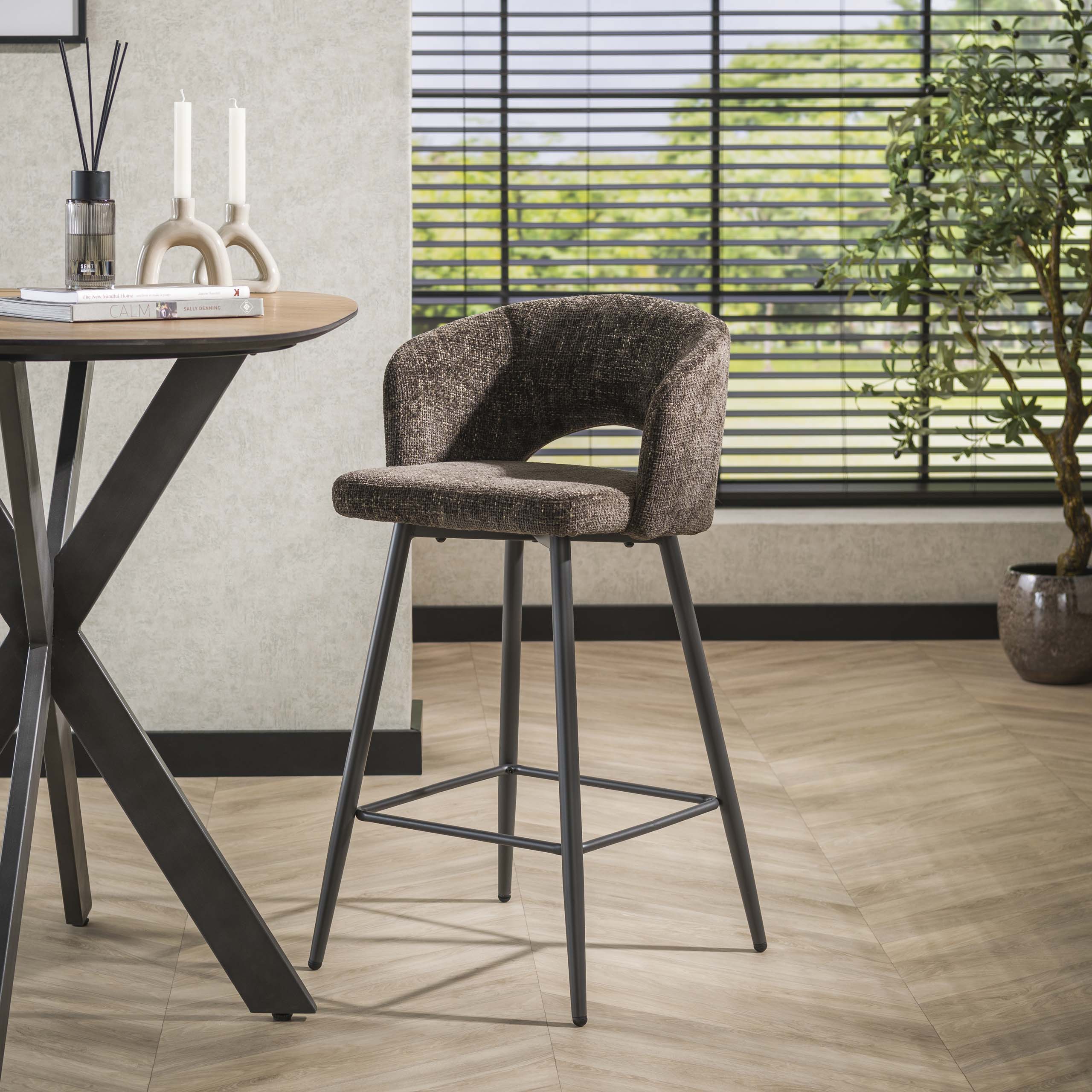 Barhocker Salon 2er-Set / Cargo Braun - Zijlstra