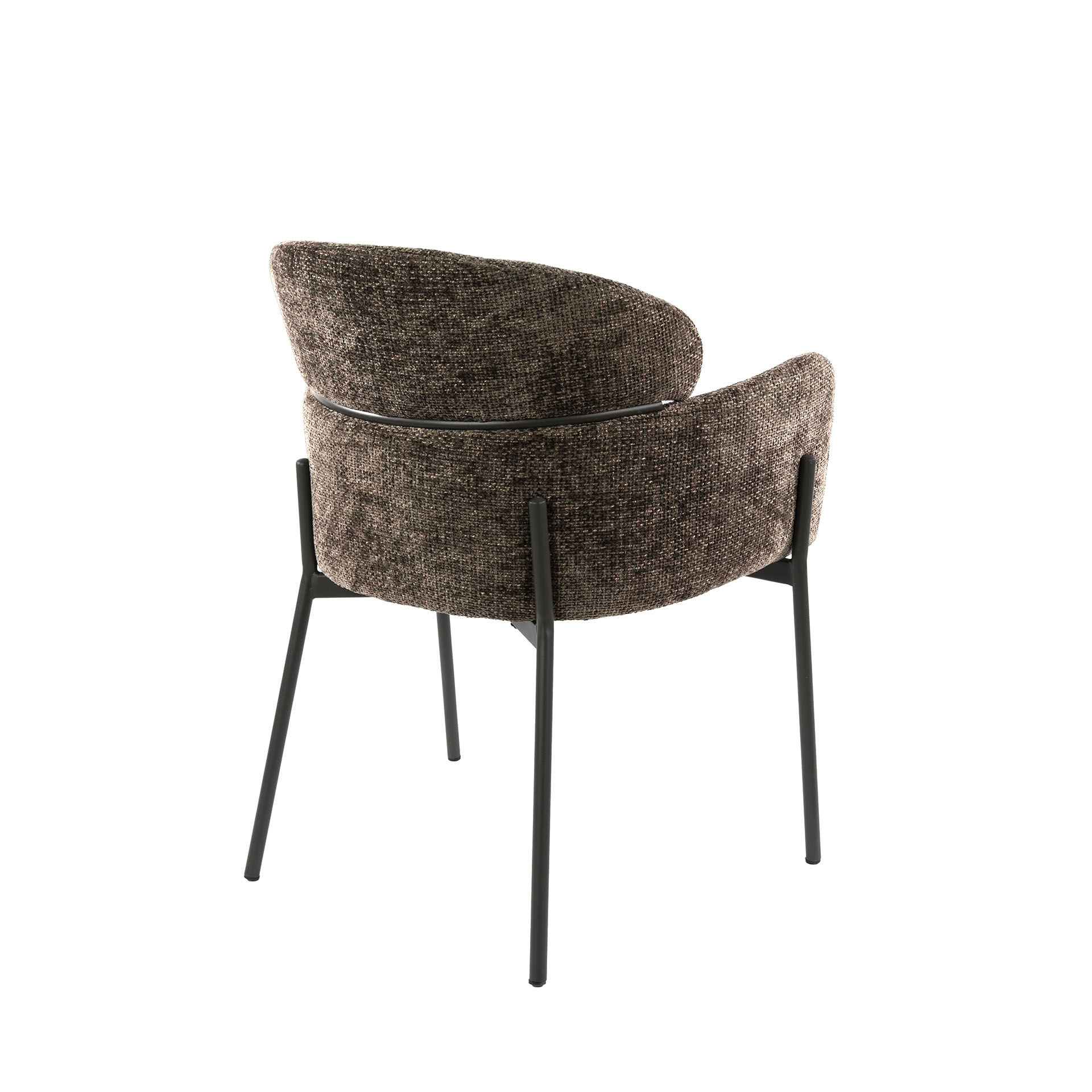 Armlehnstuhl Curva 2er-Set / Hoven taupe - Zijlstra
