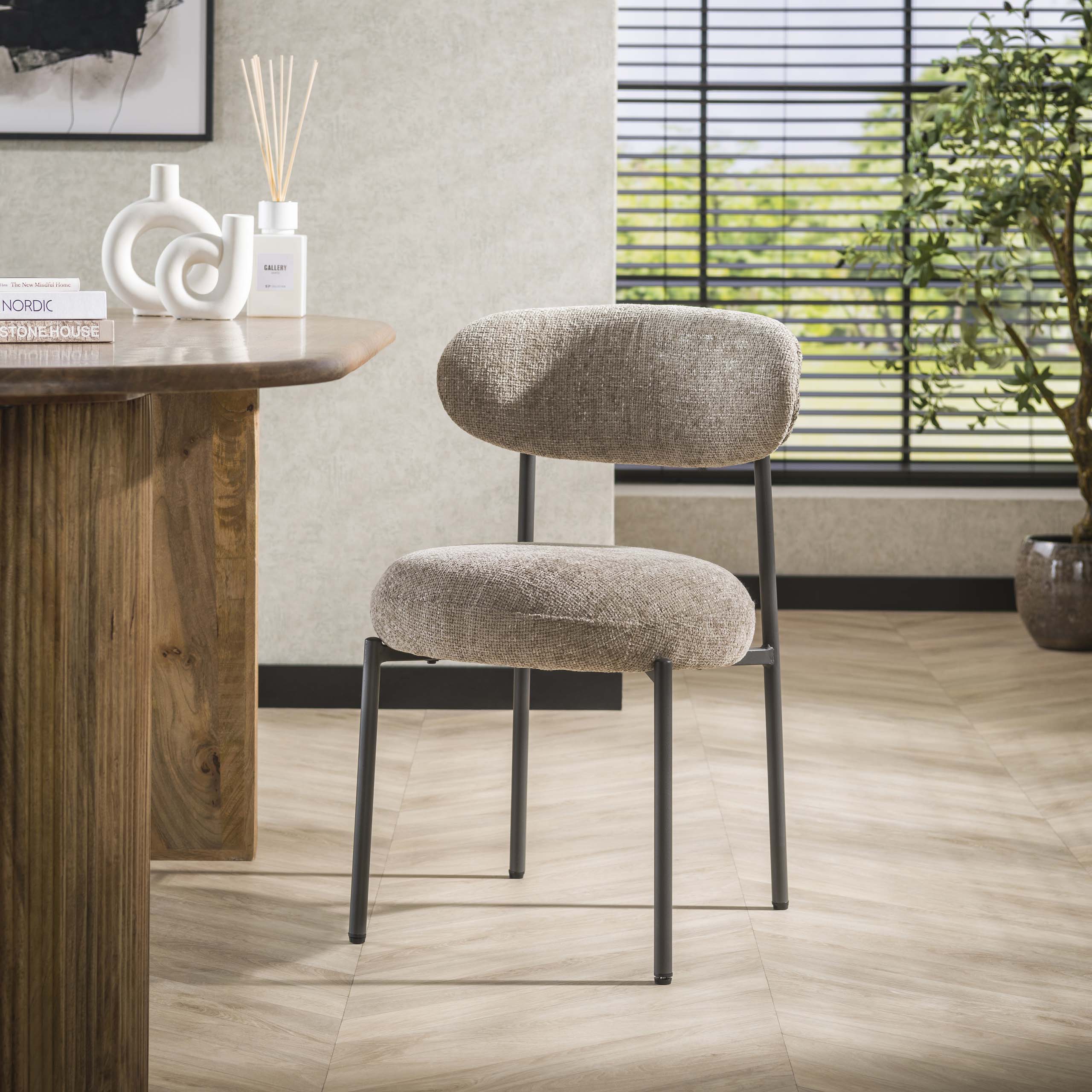 Silla de comedor Round Cargo Sand - Zijlstra