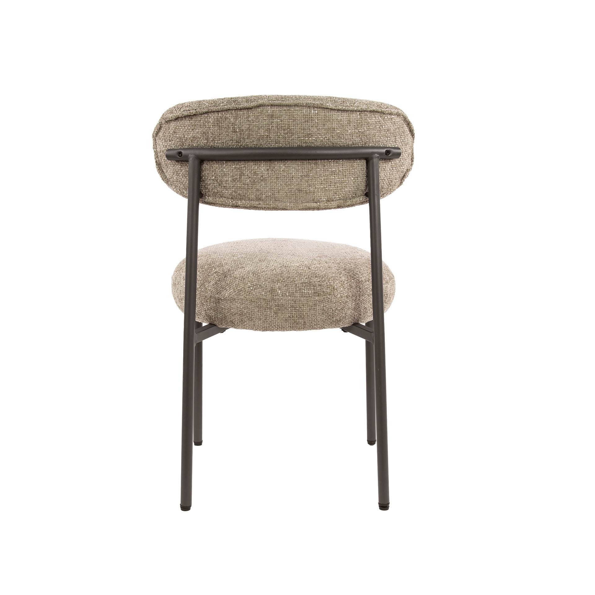 Stuhl Round in Cargo Sand-Braun (2er-Set) - Emmo Design