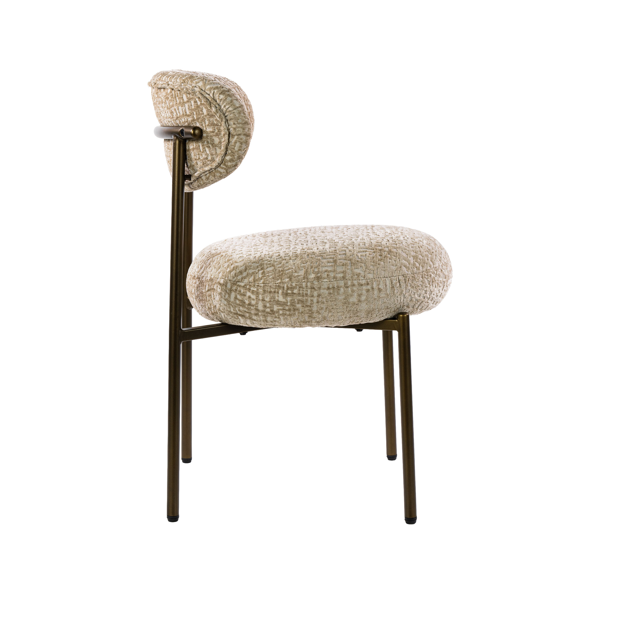 Silla Round pack de 2 / Monti arena-marrón - Zijlstra