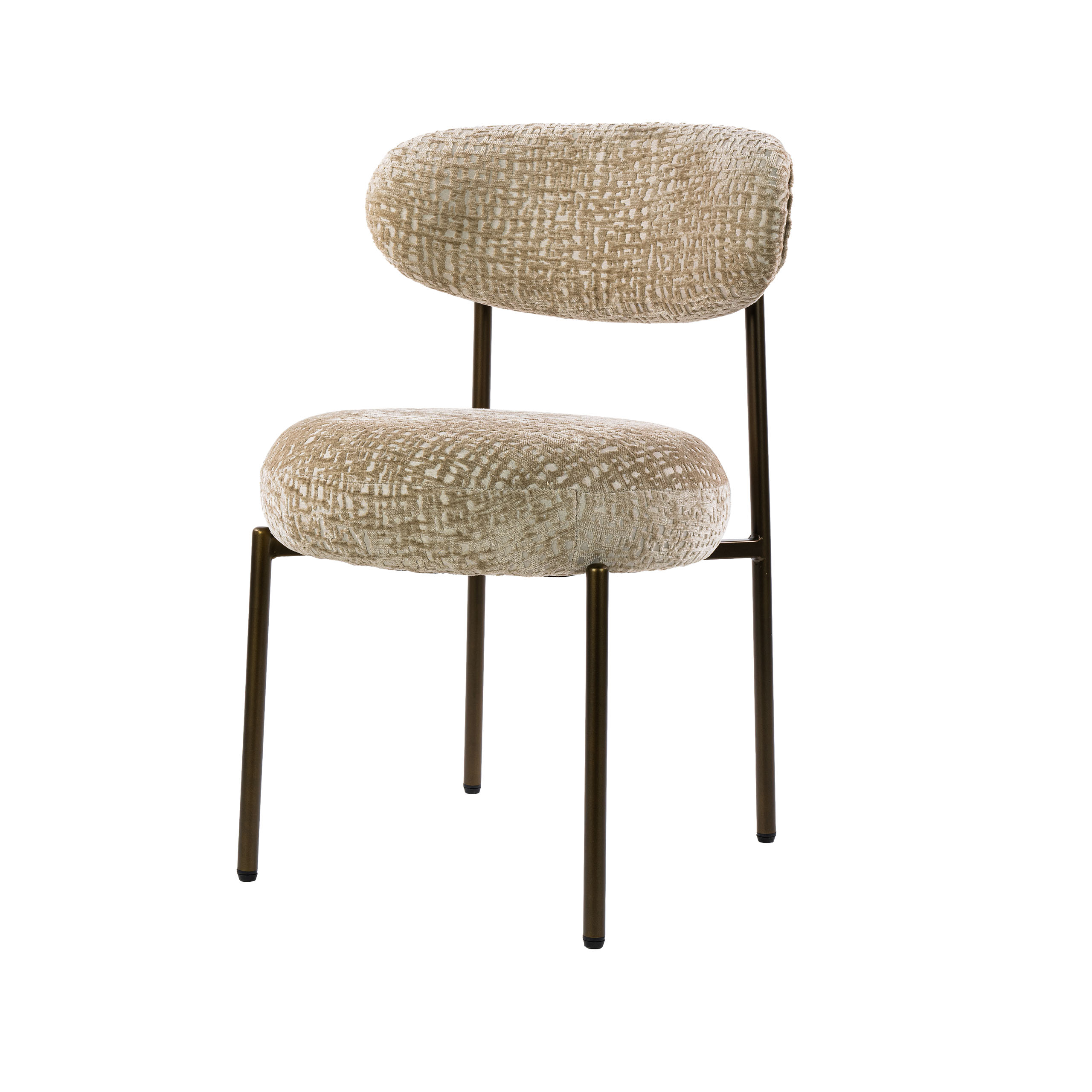 Silla Round pack de 2 / Monti arena-marrón - Zijlstra