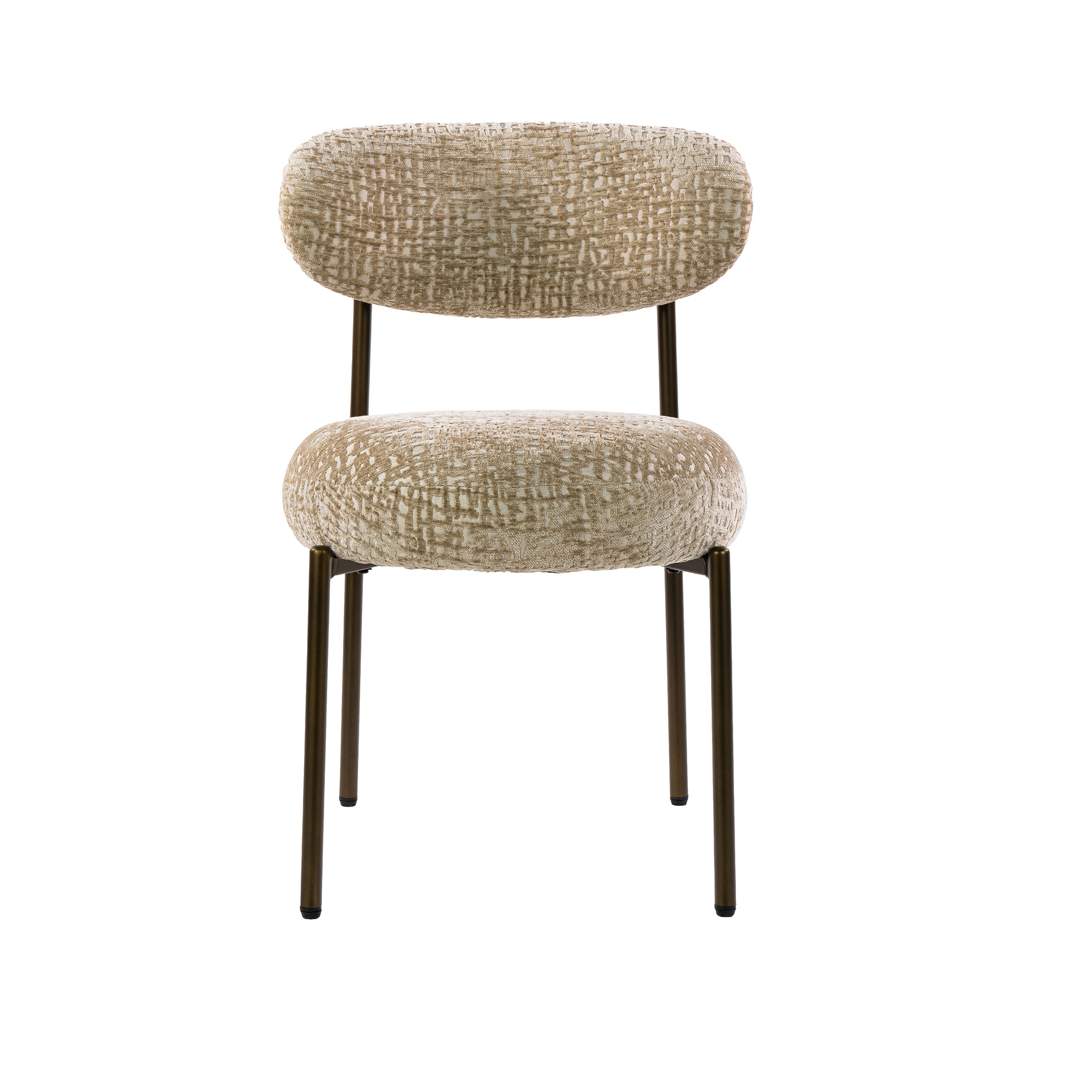 Silla Round pack de 2 / Monti arena-marrón - Zijlstra