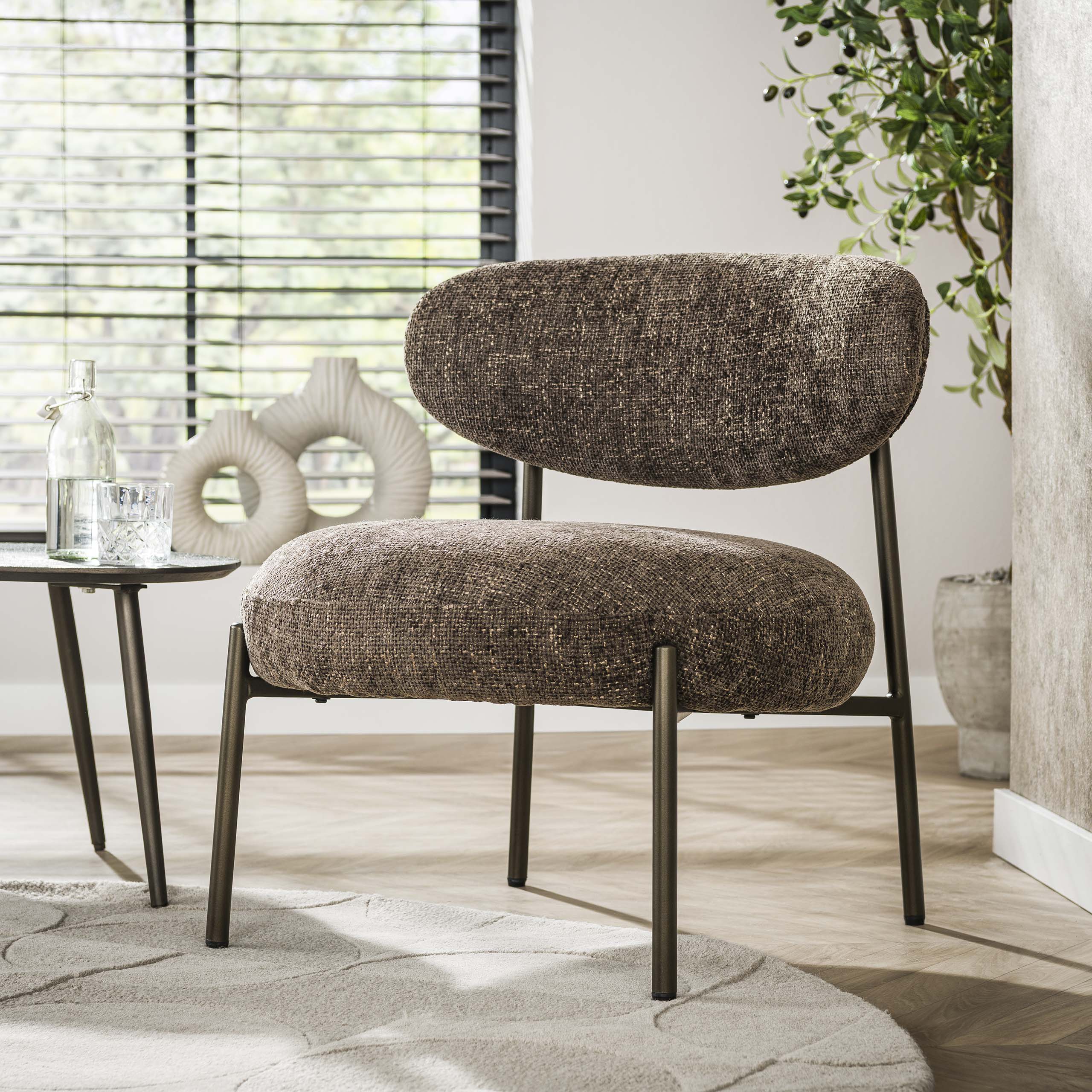 Sessel Round / Cargo Braun - Zijlstra