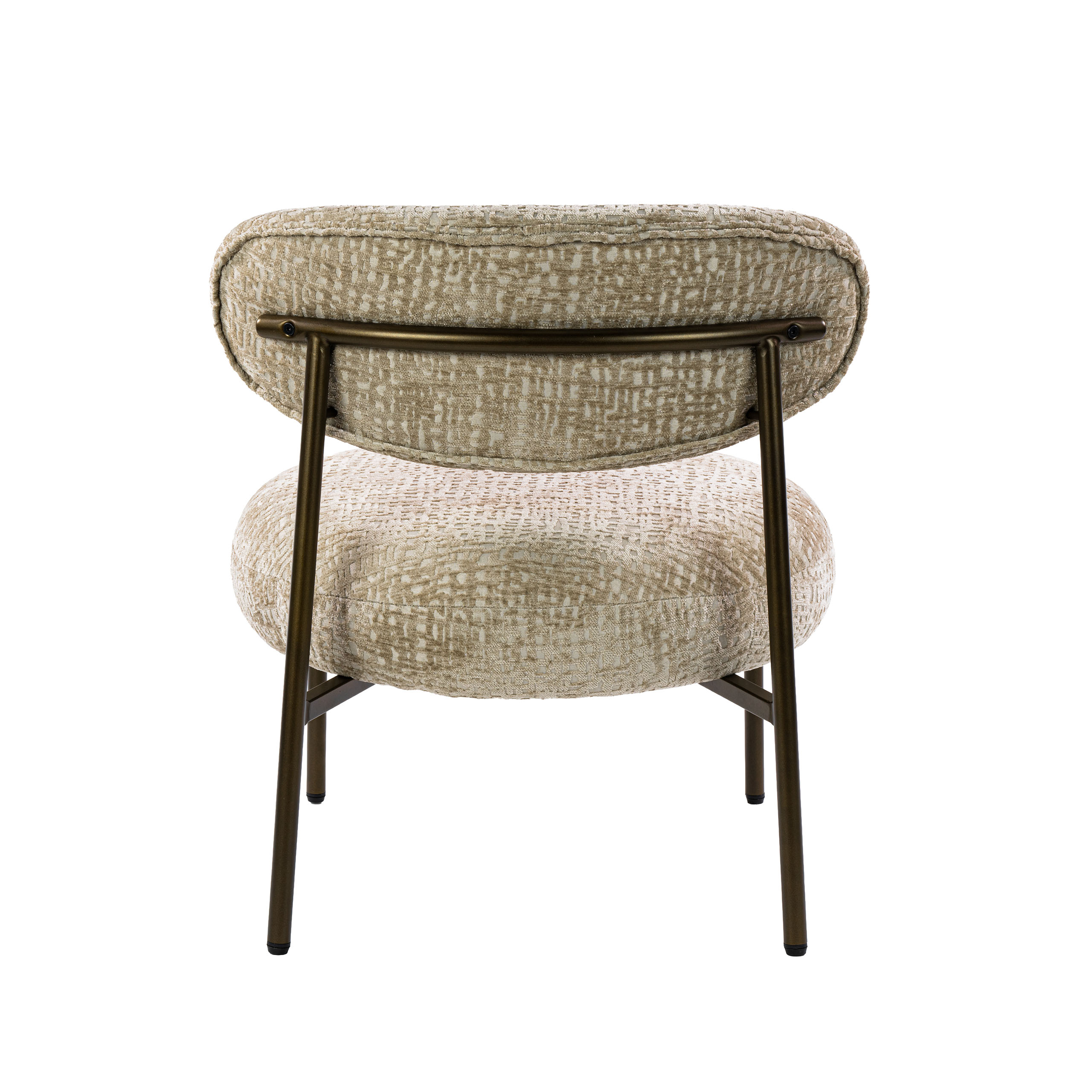 Fauteuil Round / Monti zand-bruin - Zijlstra