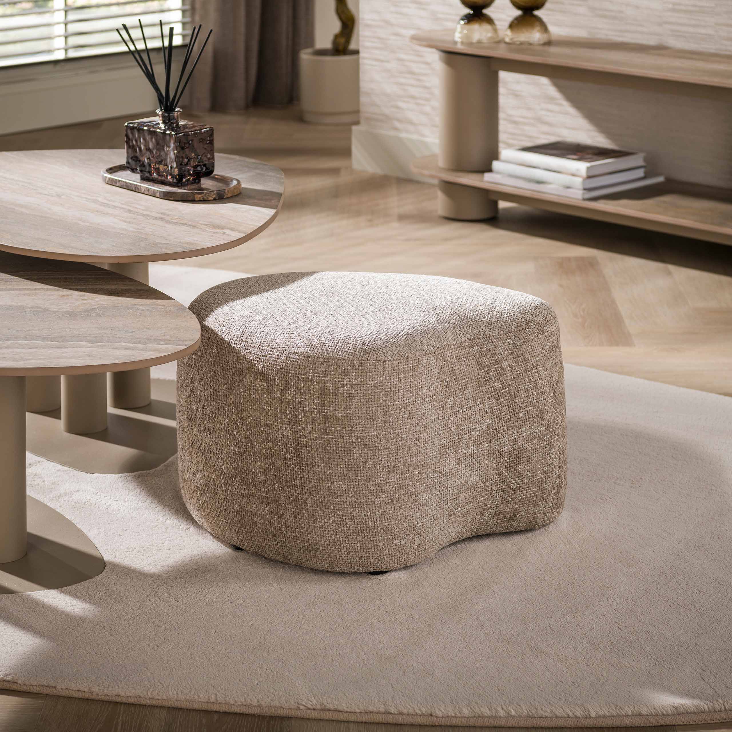 Pouffe leaf / Cargo sand - Zijlstra