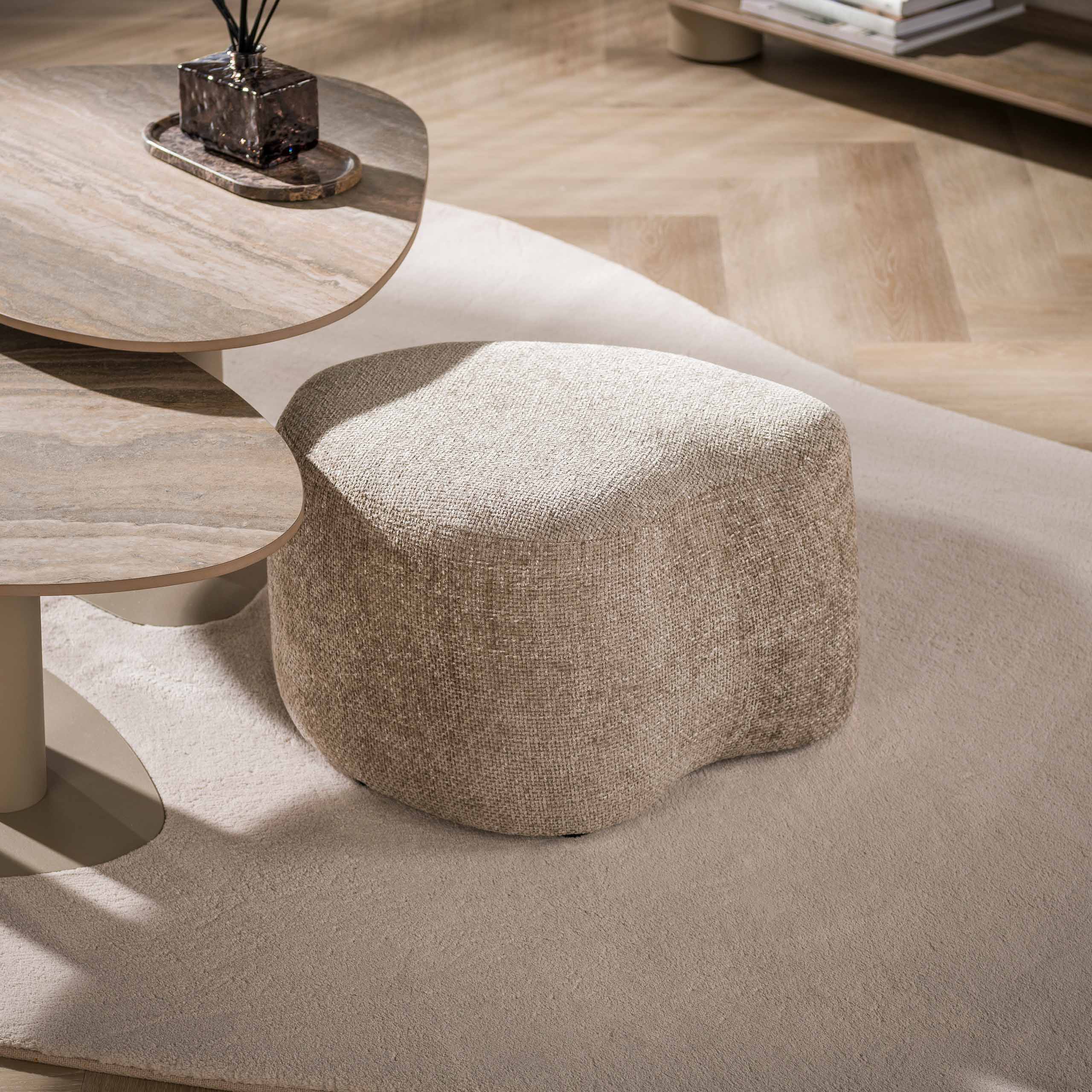 Pouffe leaf / Cargo sand - Zijlstra