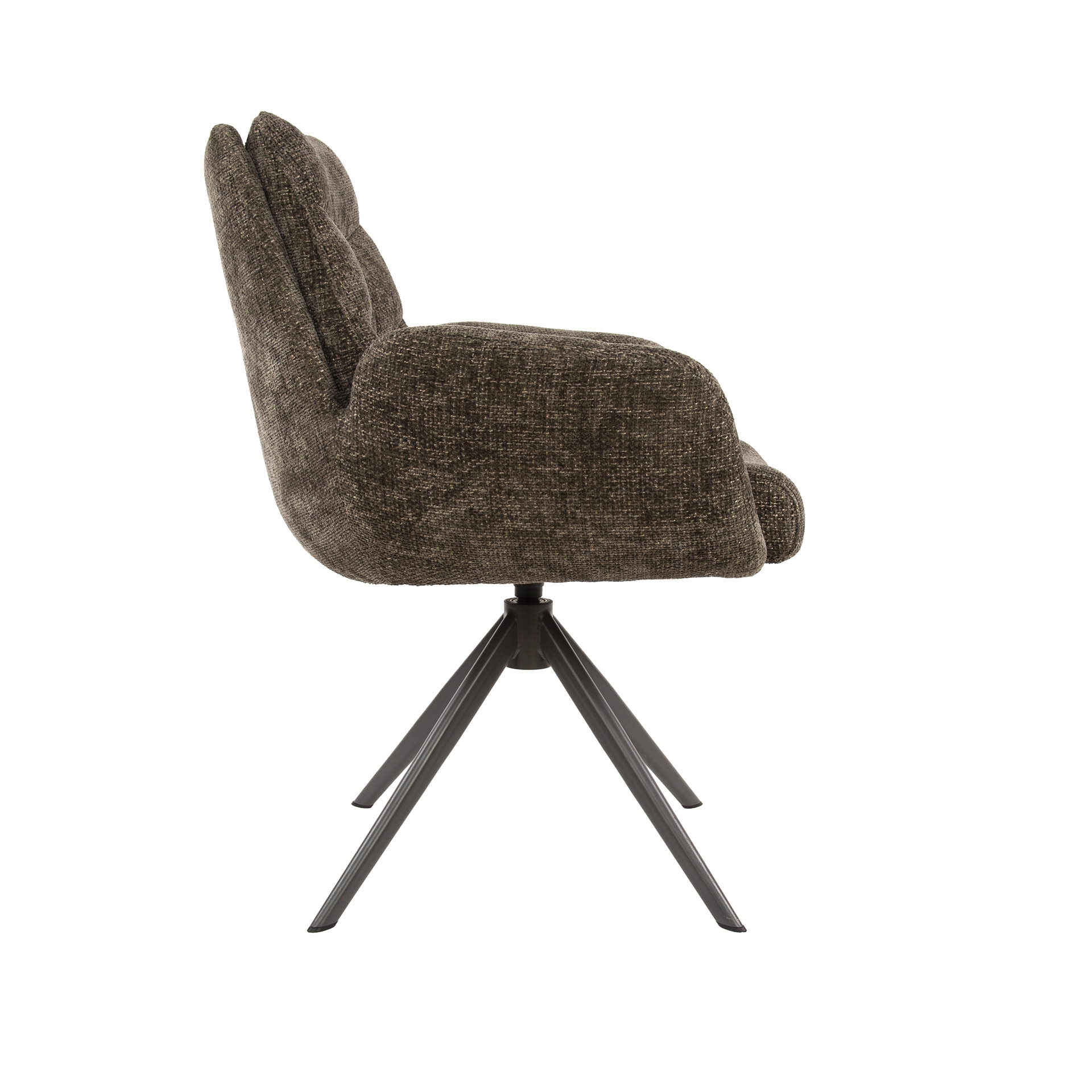 Armlehnstuhl Lounge drehbar 2er-Set / Hoven taupe - Zijlstra