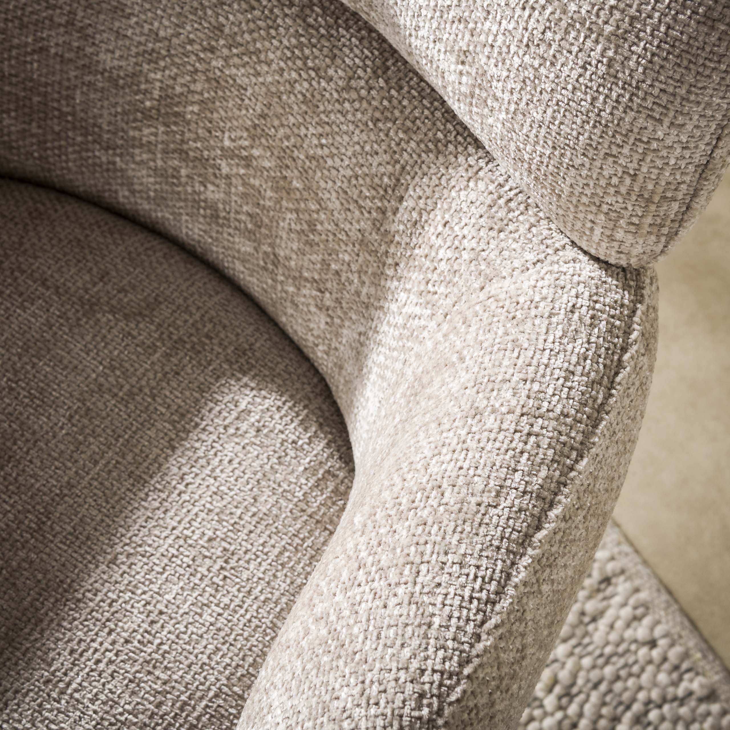 Fauteuil Flex draaibaar / Hoven zand-bruin - Zijlstra
