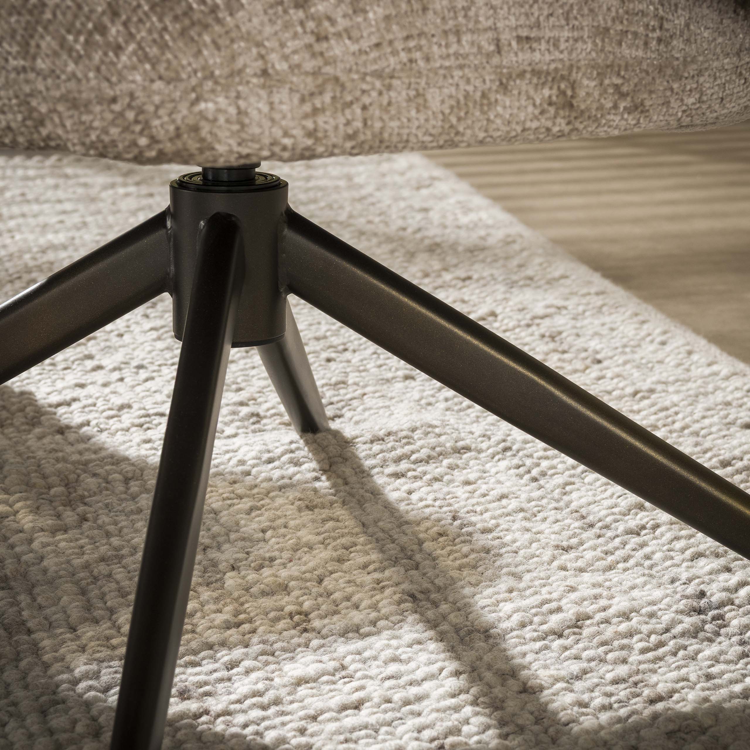 Fauteuil Flex draaibaar / Hoven zand-bruin - Zijlstra