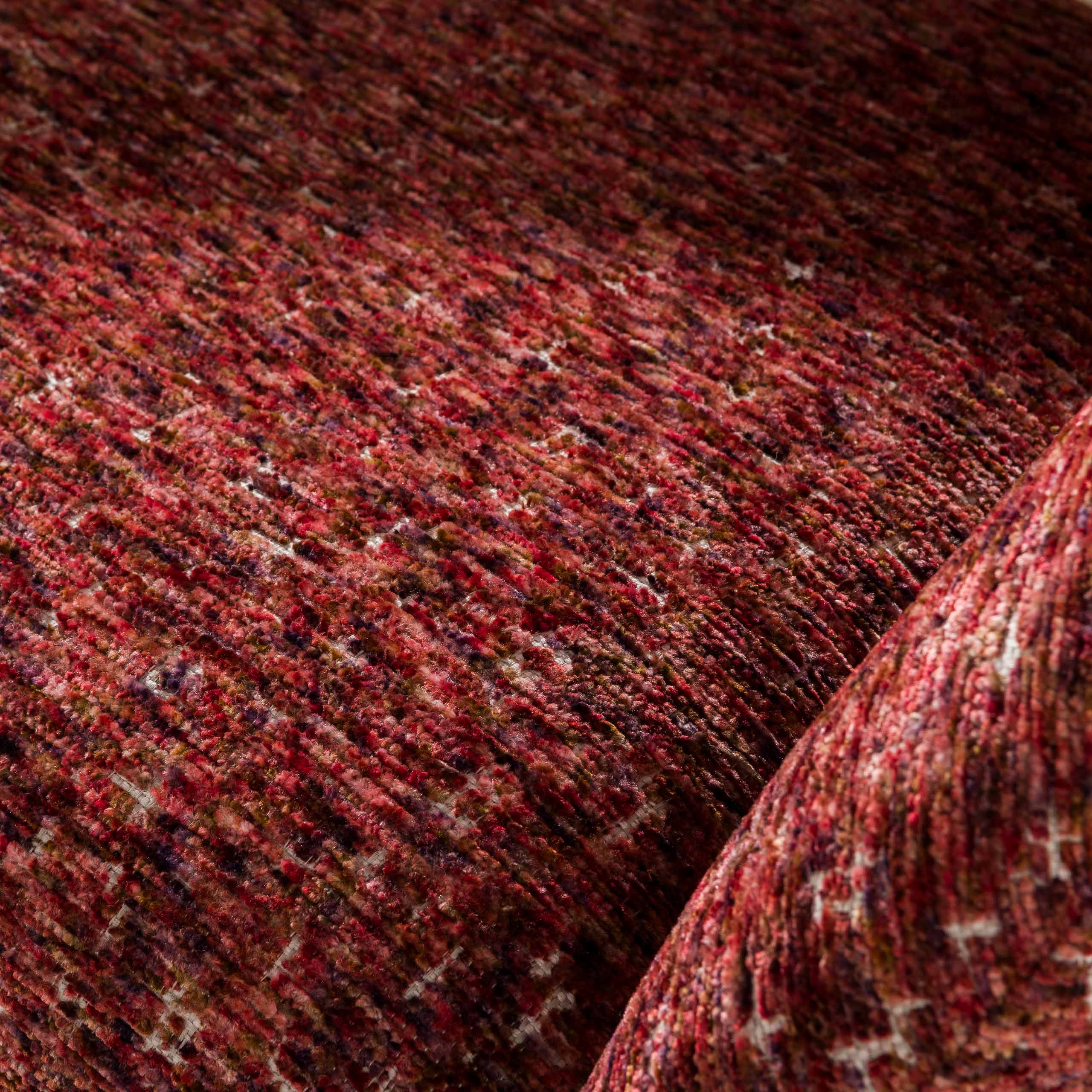 Armstuhl Cupa drehbar verpackt pro 2 / Delviro bordeaux rot-braun - Zijlstra