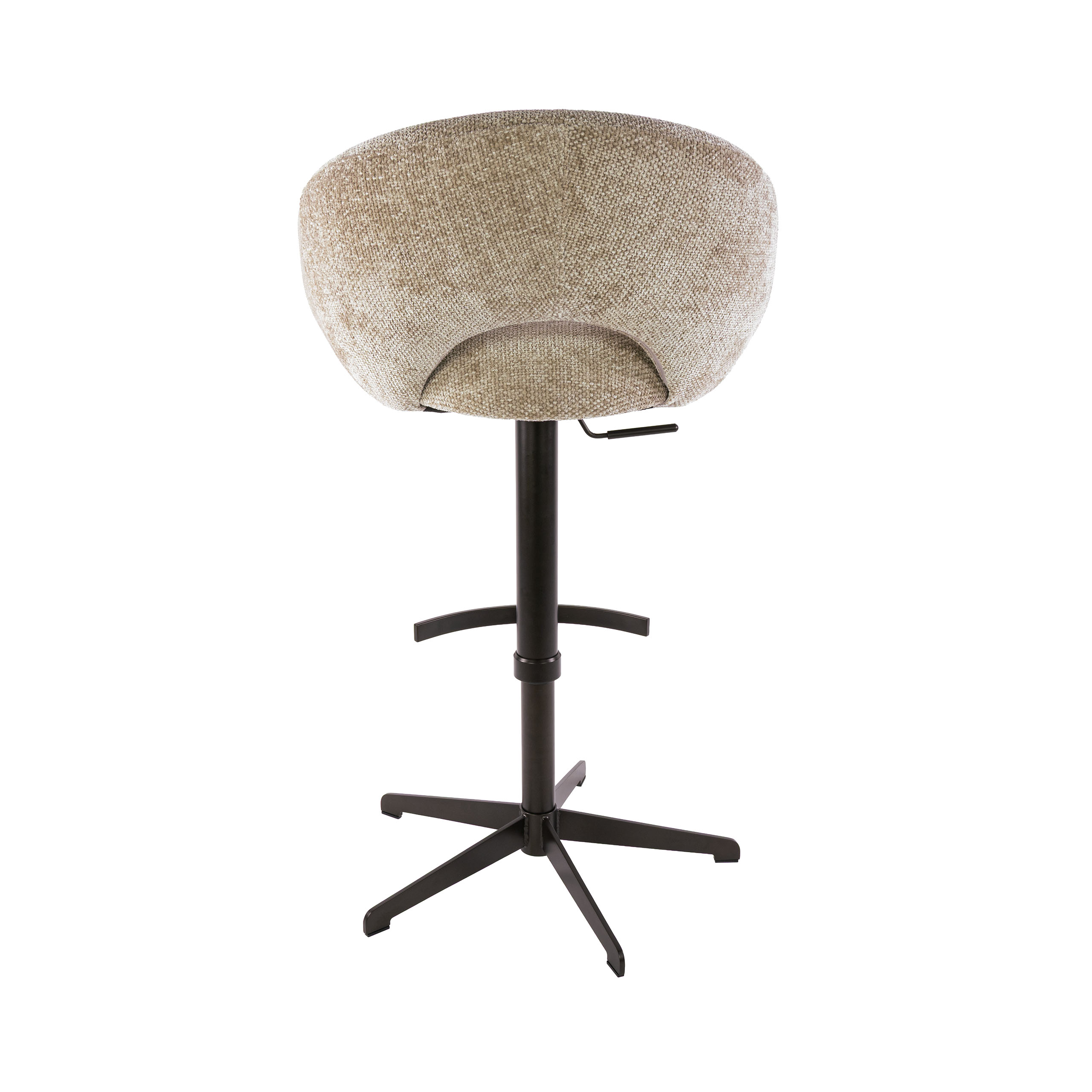 Taburete de bar Cupa height adjust en Hoven arena-marrón (set de 2) (Hoven zand-bruin) - Emmo Design