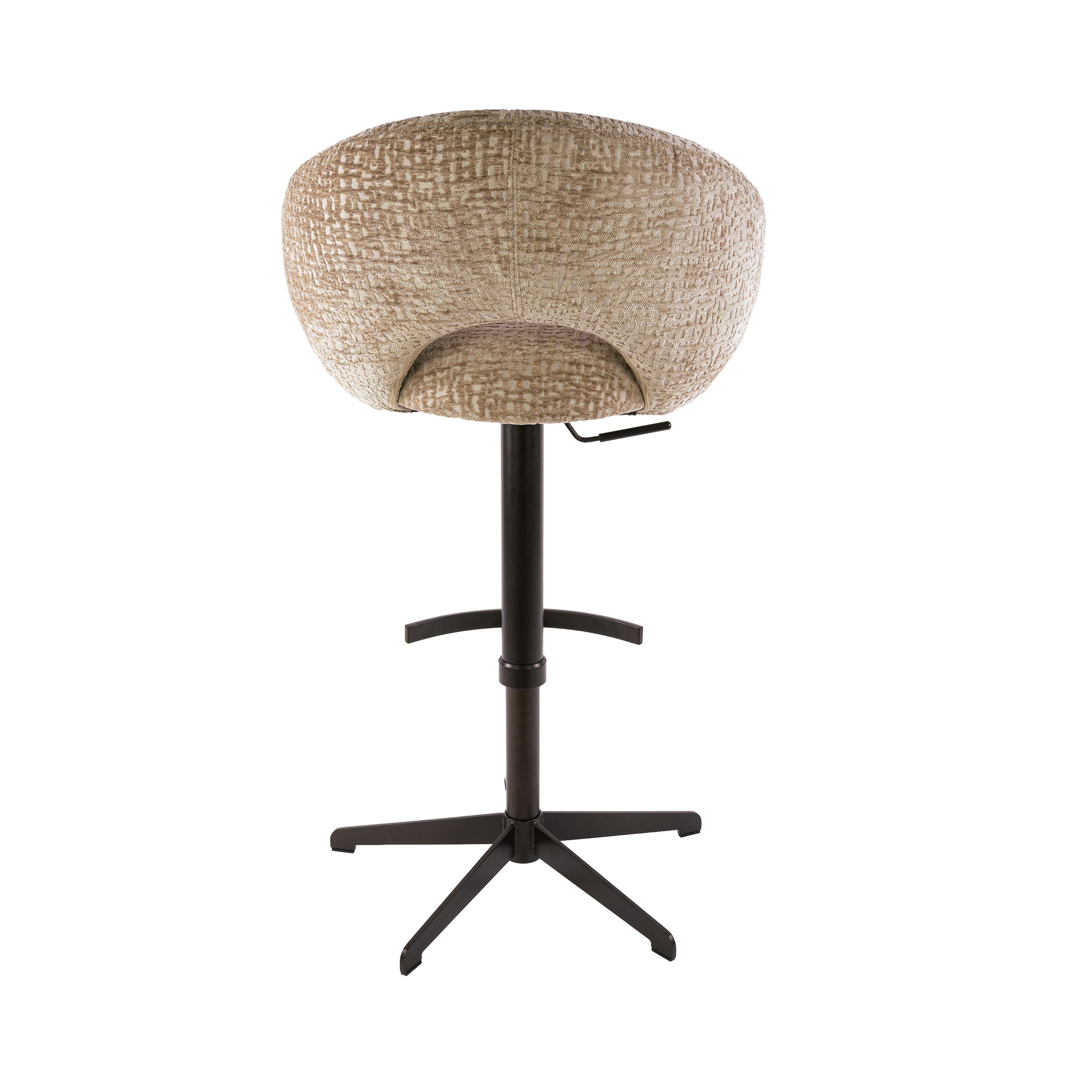 Barstuhl Cupa height adjust in Monti Sand-Braun (2er-Set) - Emmo Design