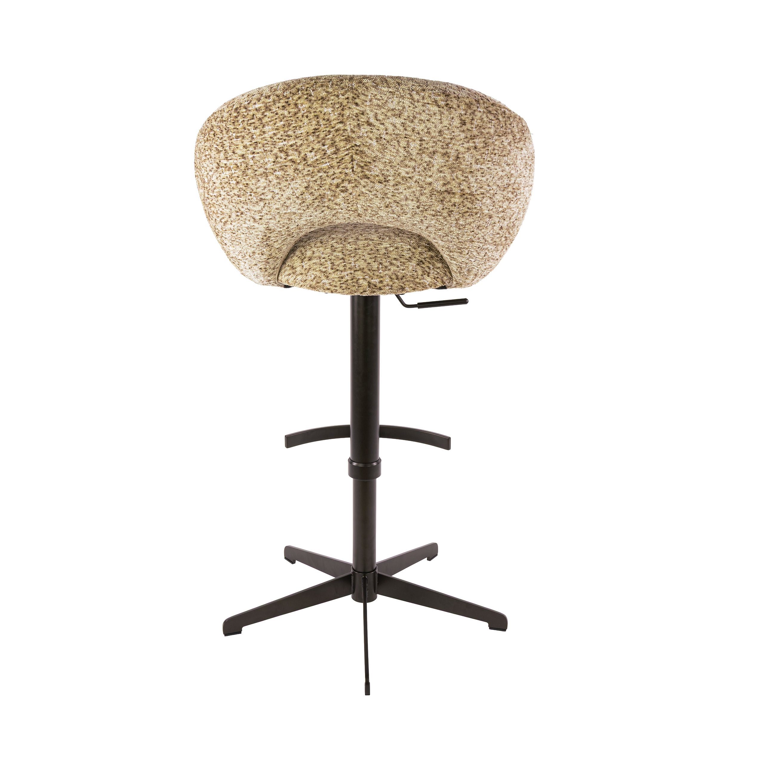 Barstuhl Cupa height adjust in Delviro Champagner-Braun (2er-Set) (Delviro champagne-Braun) - Emmo Design