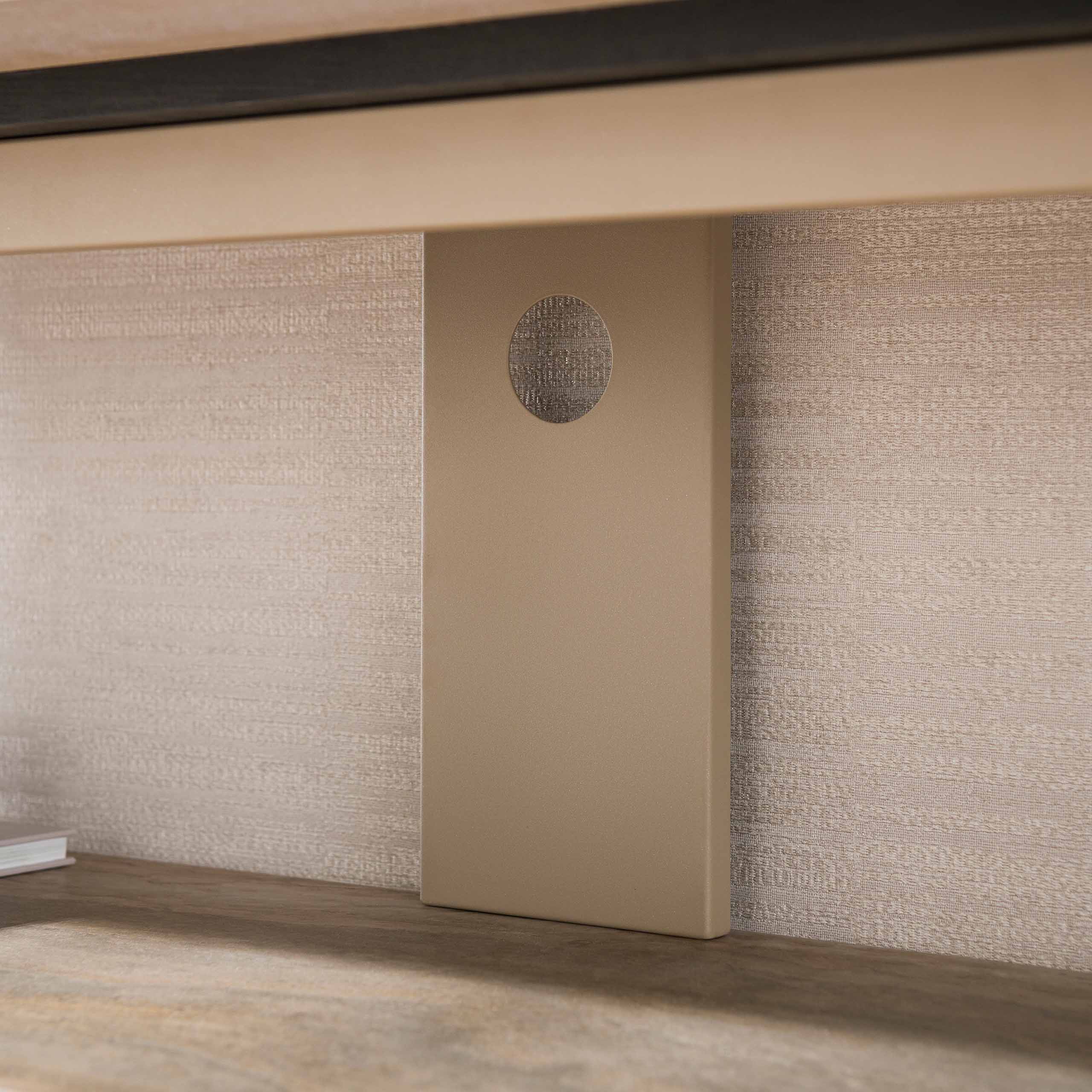 TV-meubel Selvo 180cm, 3D travertin zand - Zijlstra