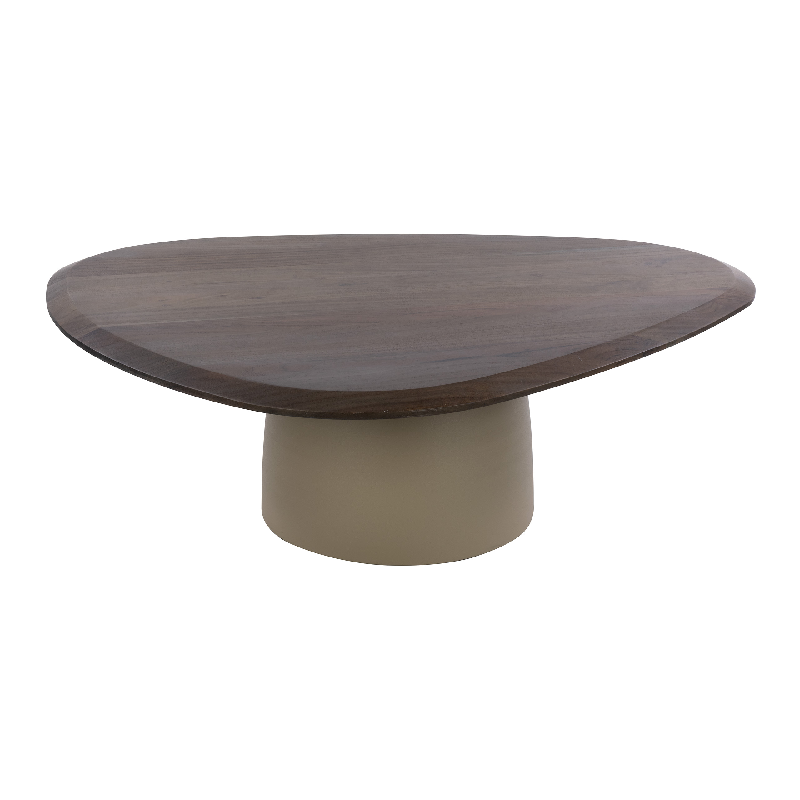 Mesa de centro Dune triangular / Beige - Zijlstra