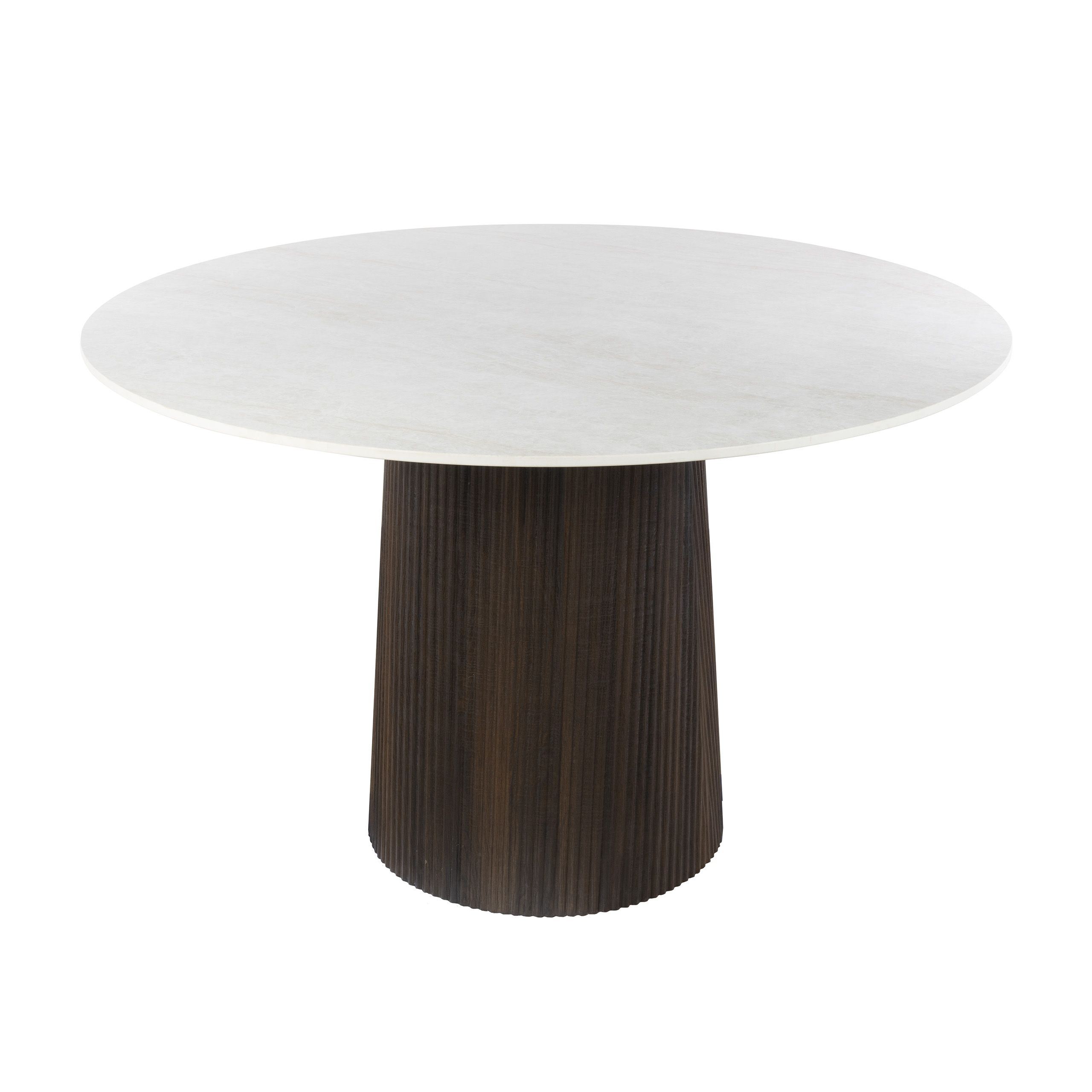 Dining table Ceramo Centro round Ø120cm / 3D ceramic Taj Mahal - Zijlstra