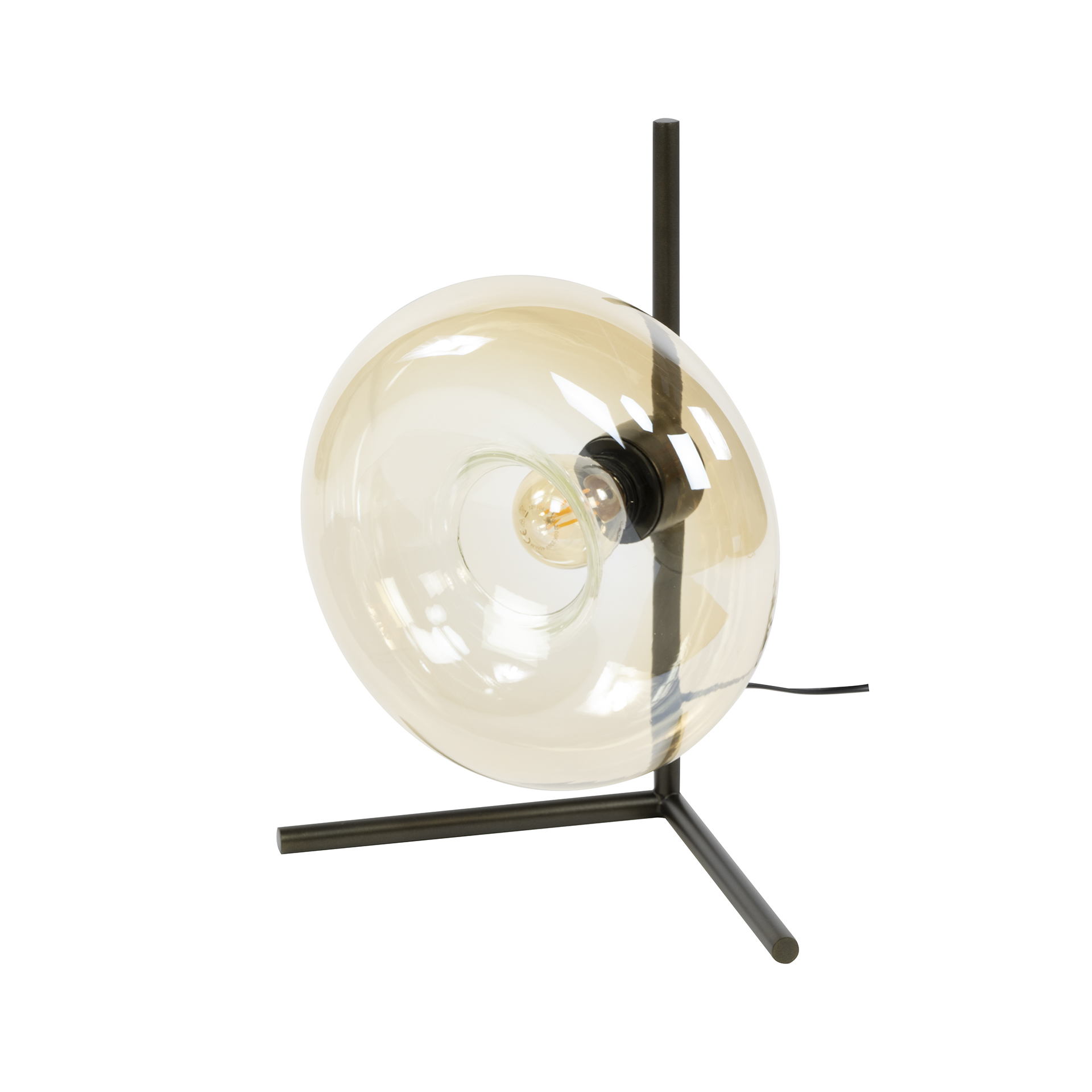 Tischleuchte Soll 1-flammig in Amberglas (Amber Glas) - Emmo Design