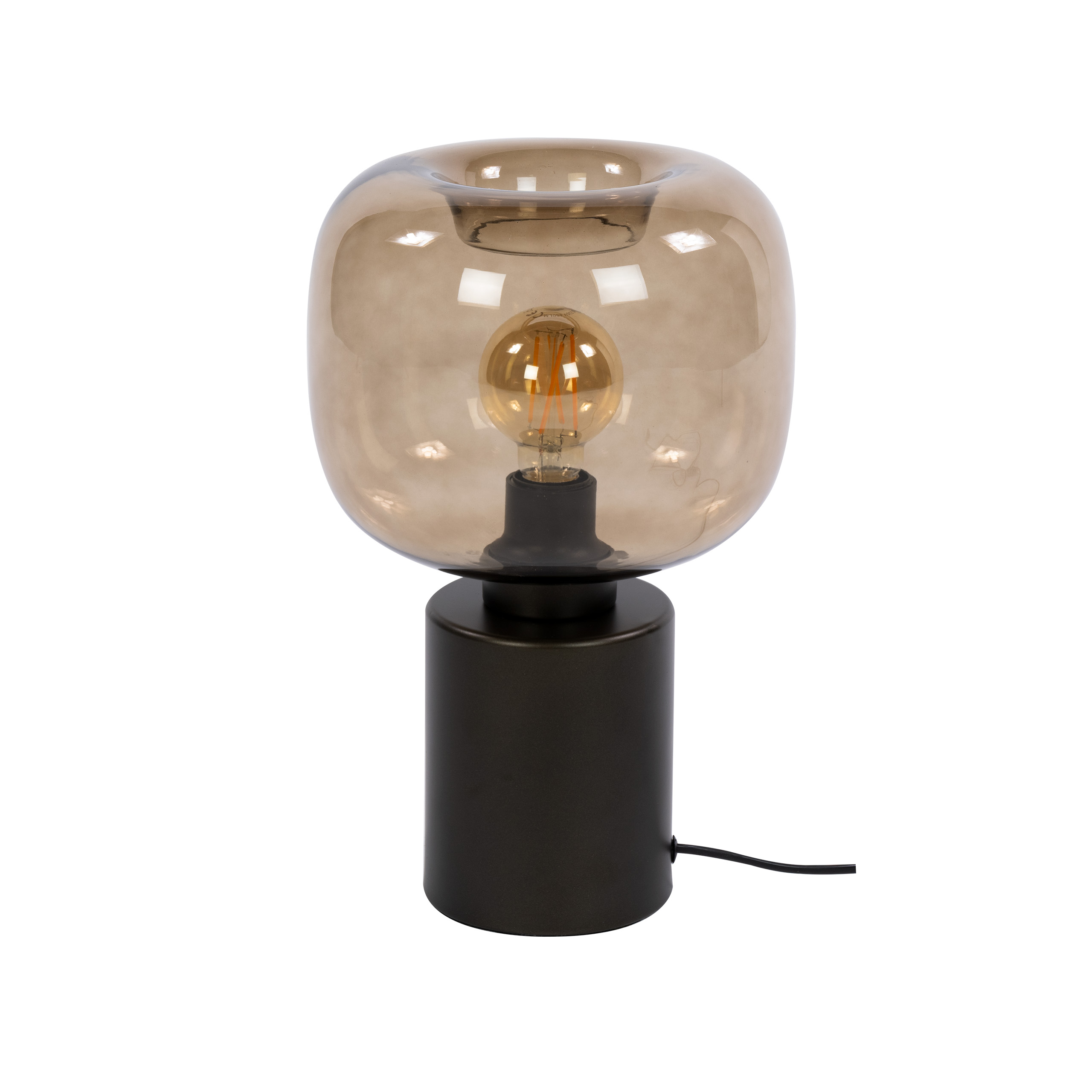 Tischlampe Serene 1-flammig / Sienna braun - Zijlstra