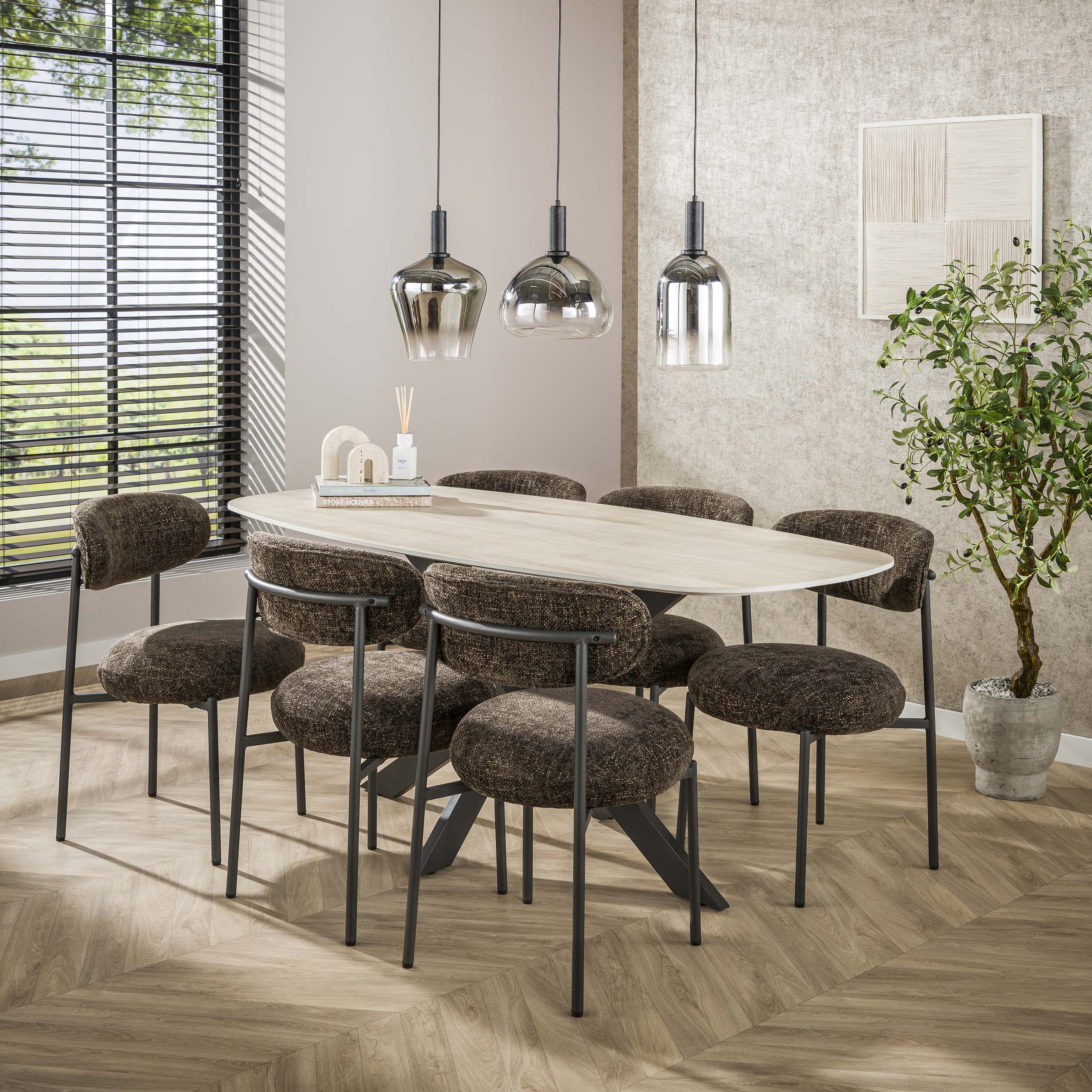 Hanglamp Zenith 3-lichts / Artic zwart - Zijlstra