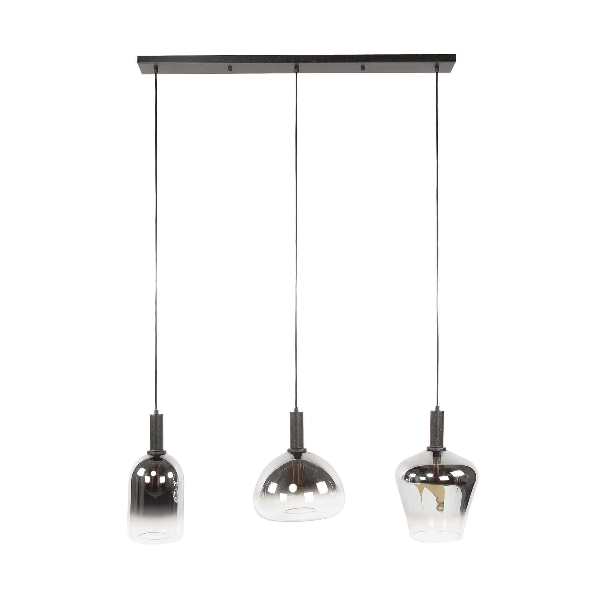 Pendant Light Zenith 3-light / Artic black - Zijlstra