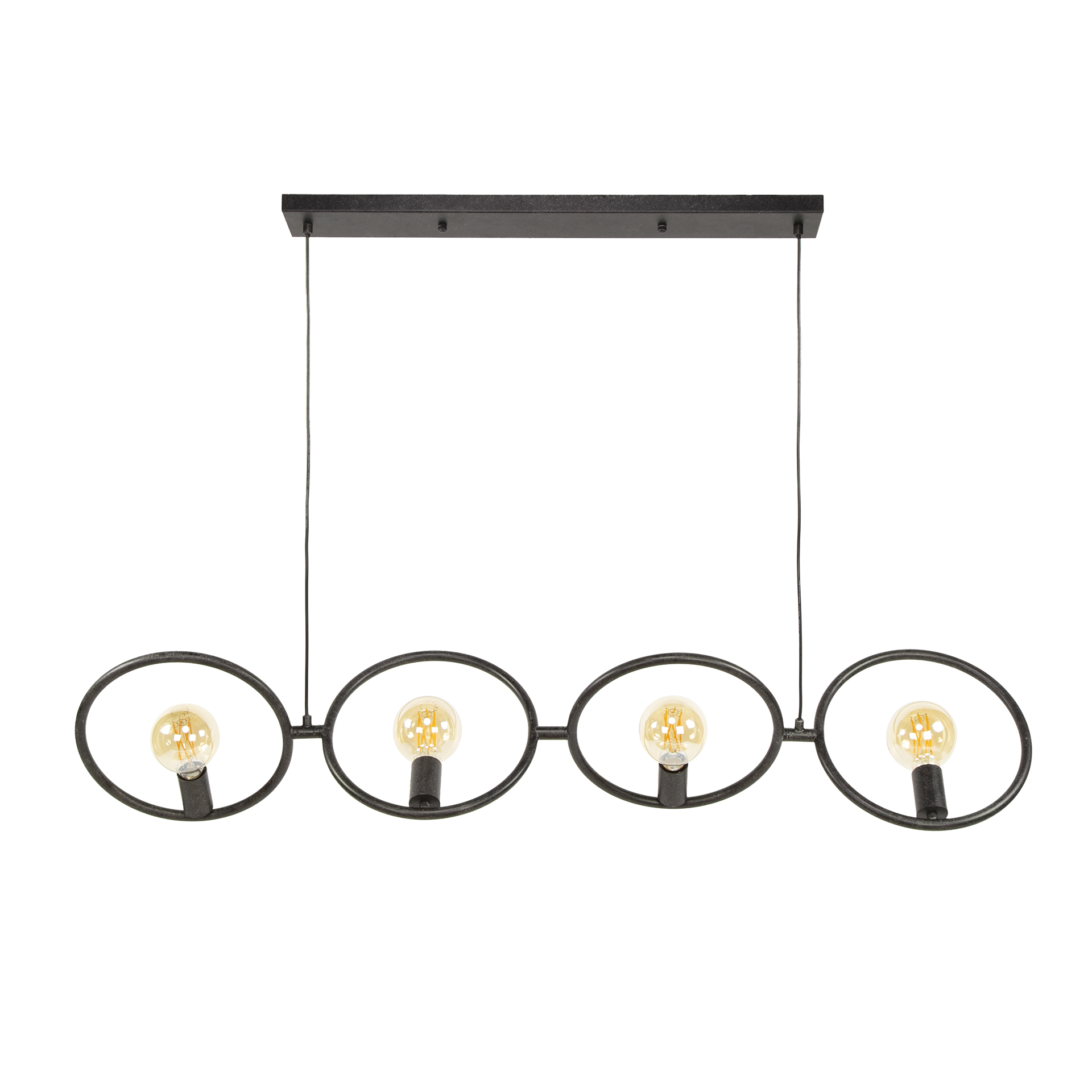 Pendant Light Loop 4-light / Artic black - Zijlstra